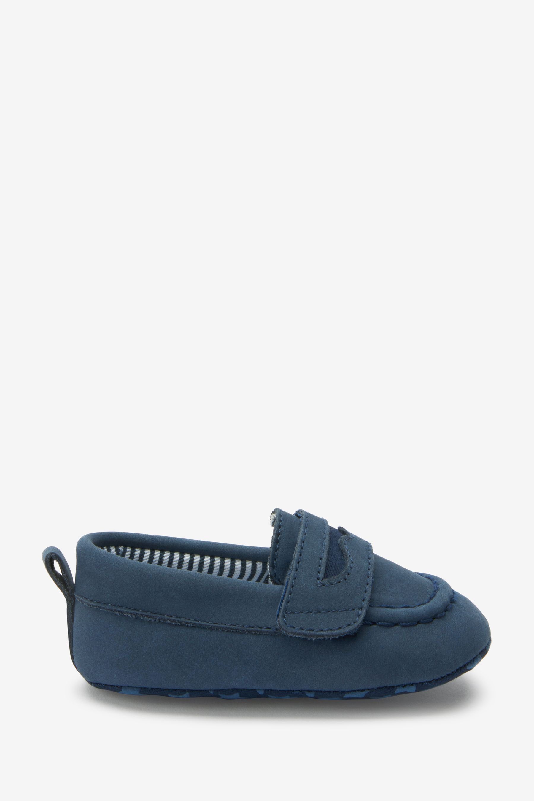 Blue (1-tlg) Mokassin-Babyschuh Navy Next Babystiefel