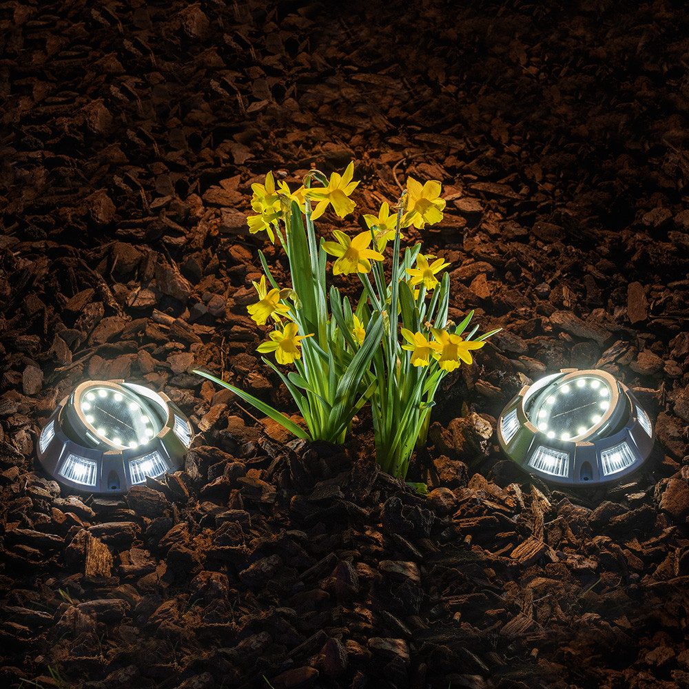CAPTELEC LED Gartenleuchte, LED fest integriert, Kaltweiss