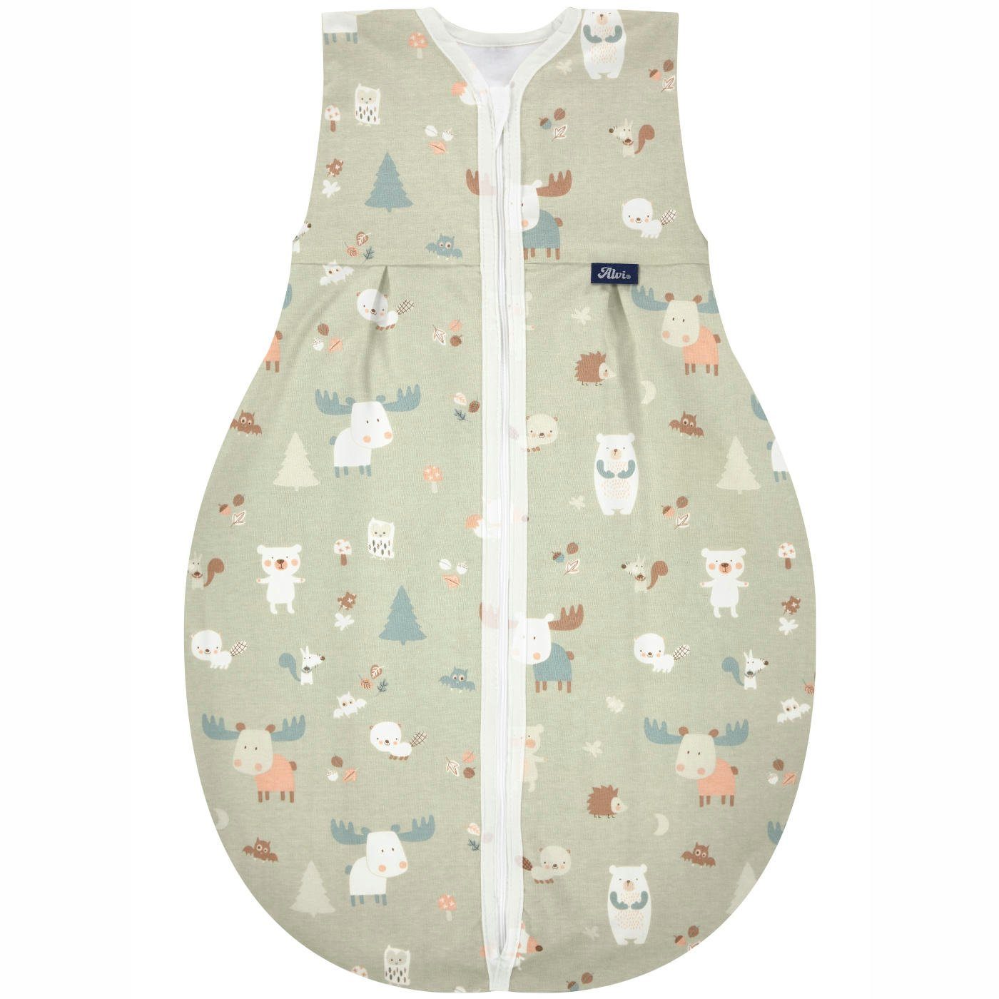 Alvi® Babyschlafsack Alvi Kugelschlafsack Molton