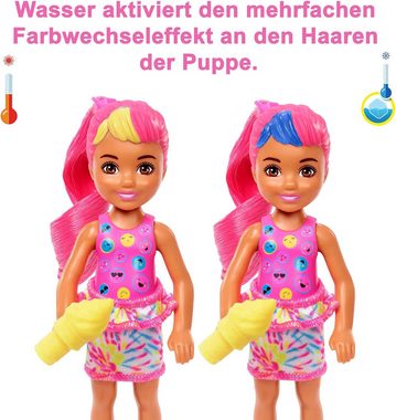 Barbie Anziehpuppe Barbie HCC90 Chelsea Color Reveal-Puppe