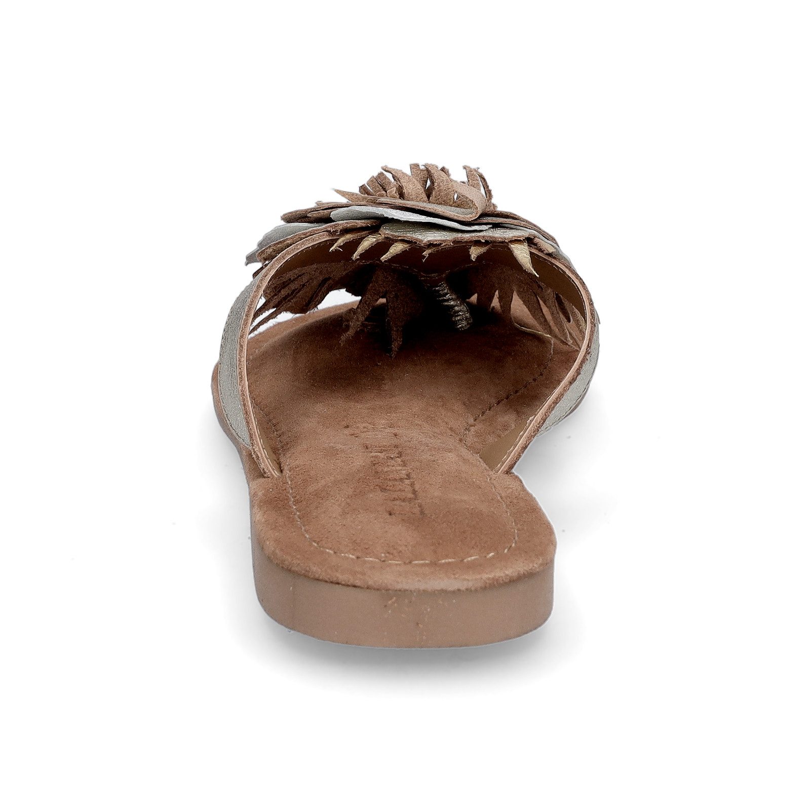 Lazamani Lazamani Damen Pantolette Hilde gold Pantolette – Bild 3 von 5