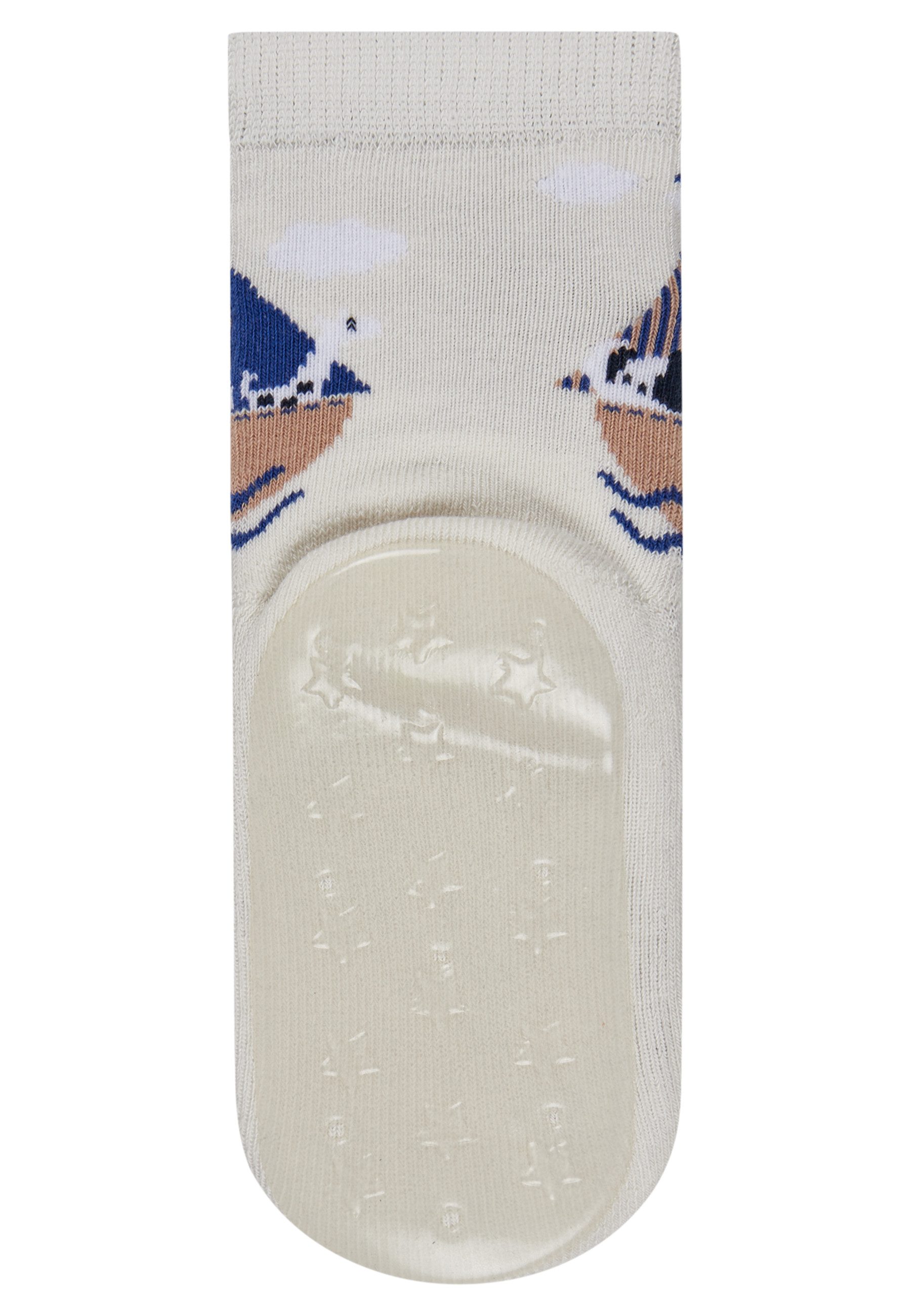 Sterntaler® ABS-Socken Fliesen Fitzer AIR Schiff Fliesen Flitzer AIR Schiff, rutschfest, weich & atmungsaktiv