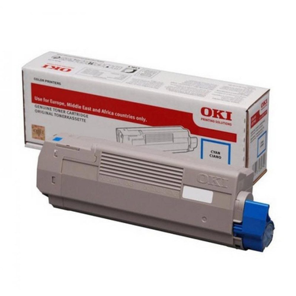 OKI Tonerpatrone 46471103 Toner cyan
