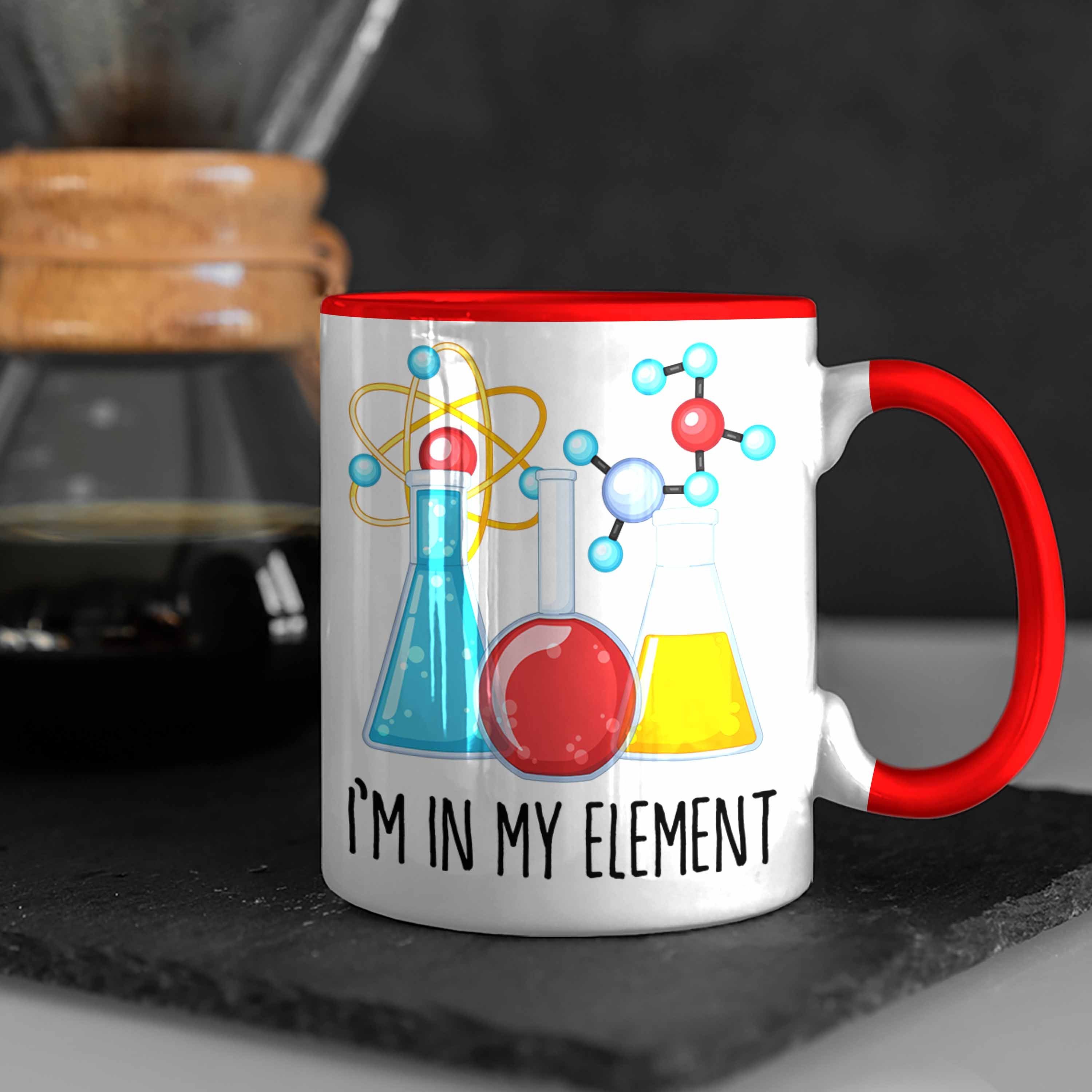 Tasse Element Rot Student Im Tasse Le Chemie My In Trendation Chemiker Geschenk Kaffeetasse