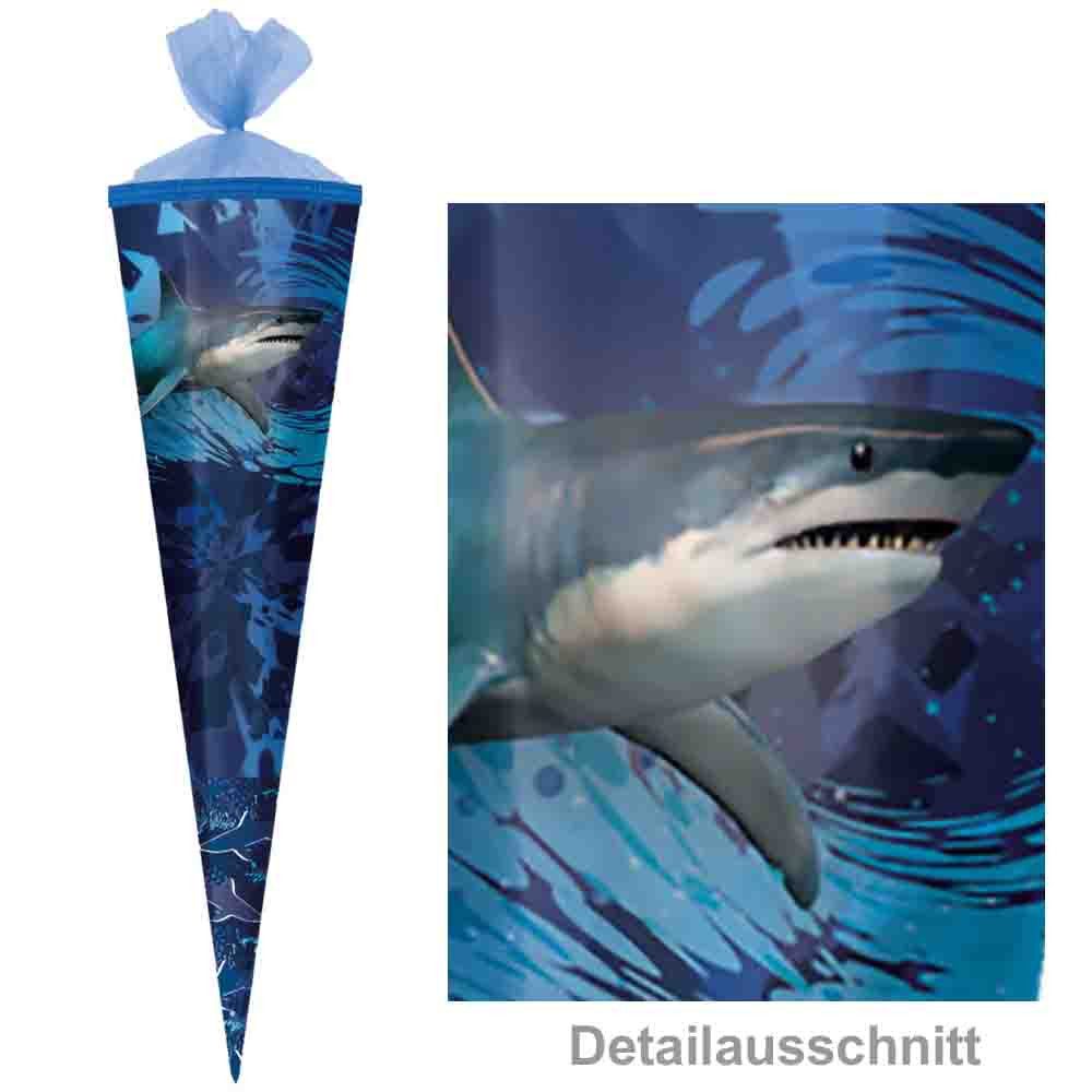 Herlitz Schultüte 85 cm Jungen 2025 veredelt Hai