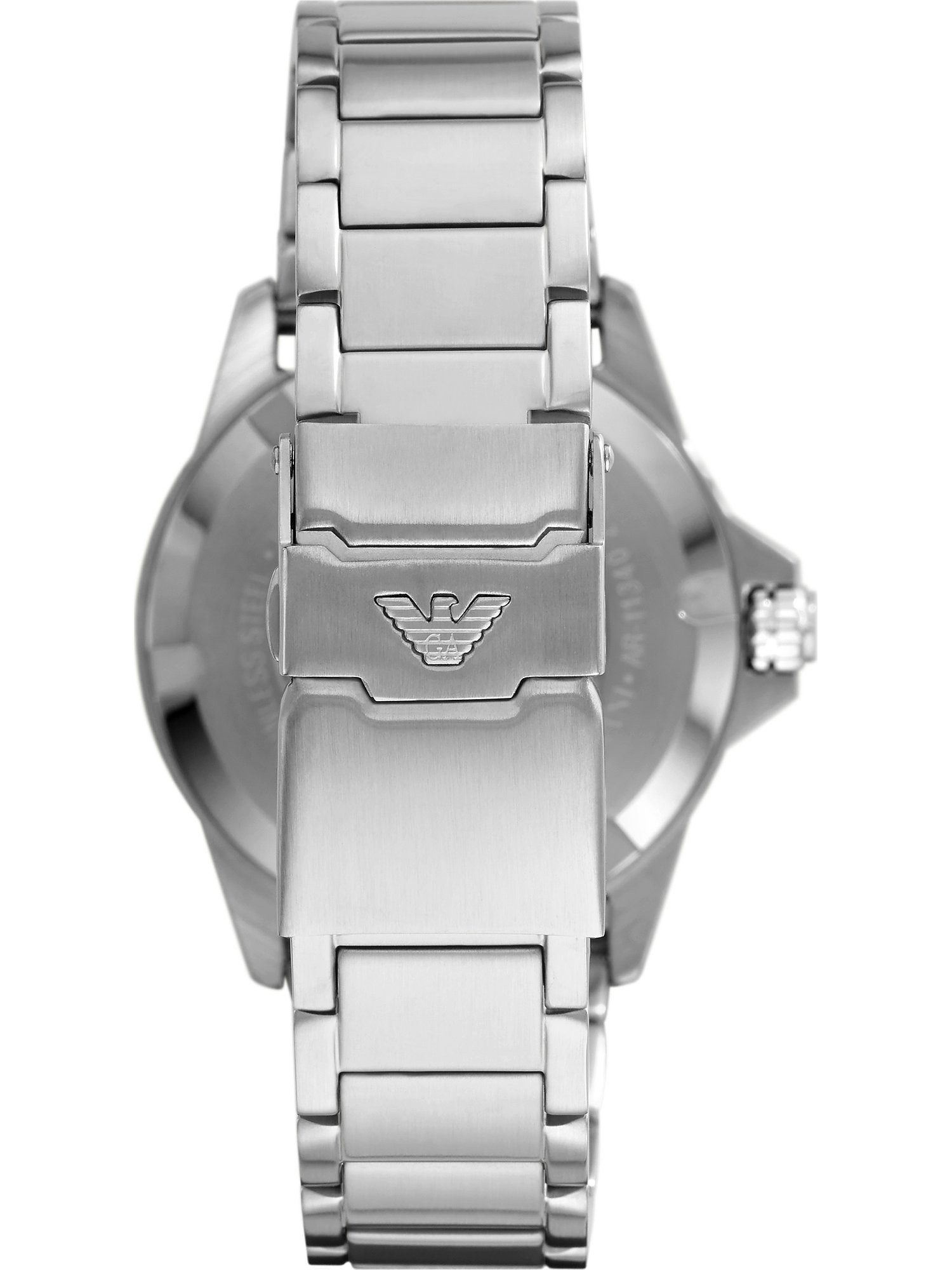 Emporio Armani Quarzuhr Emporio Armani Herren-Uhren Analog Quarz, Taucheruhr