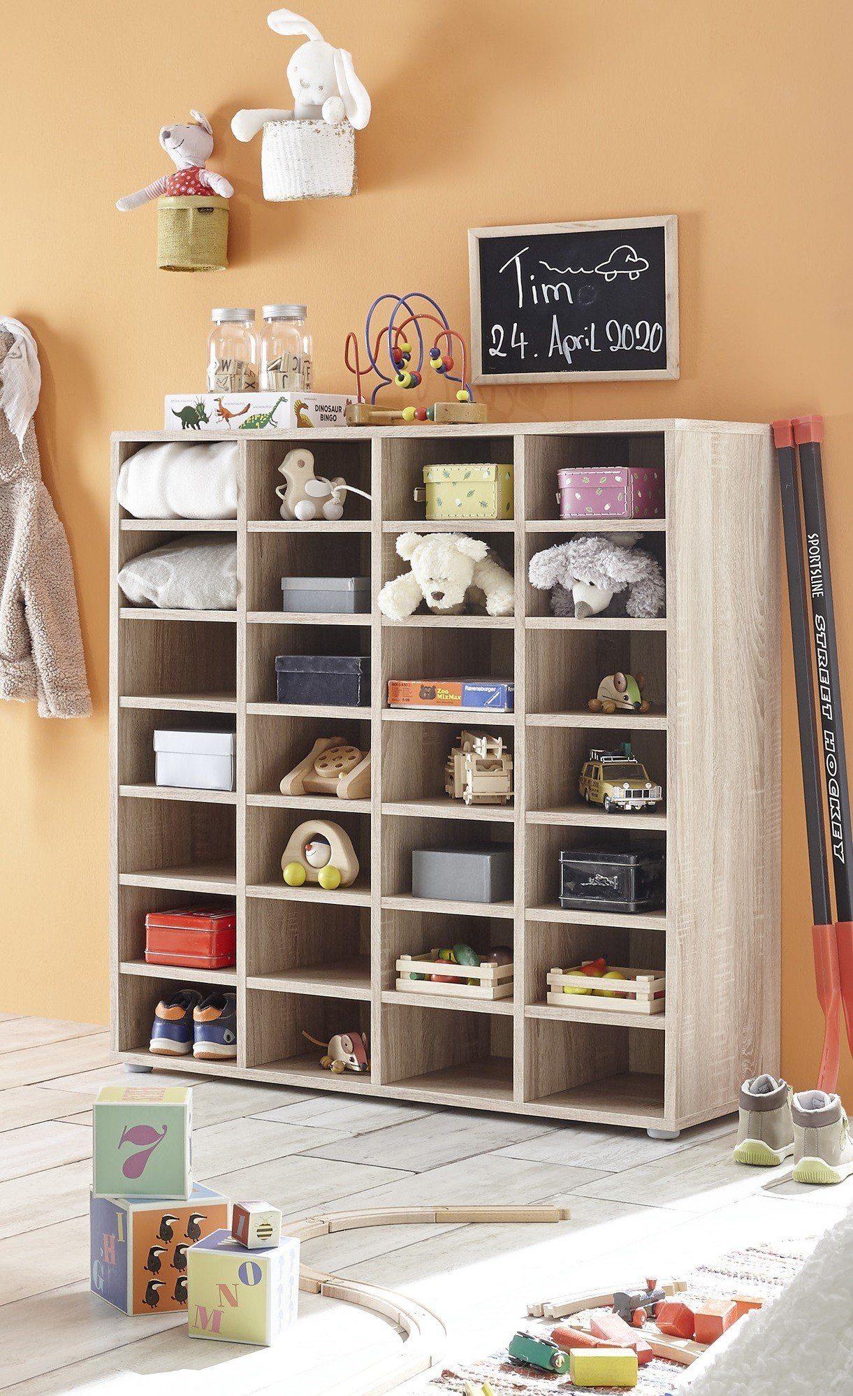 PREISBRECHER Schuhregal Boots 1, in Eiche Sonoma mit 24 Einlegeböden. Abmes günstig online kaufen