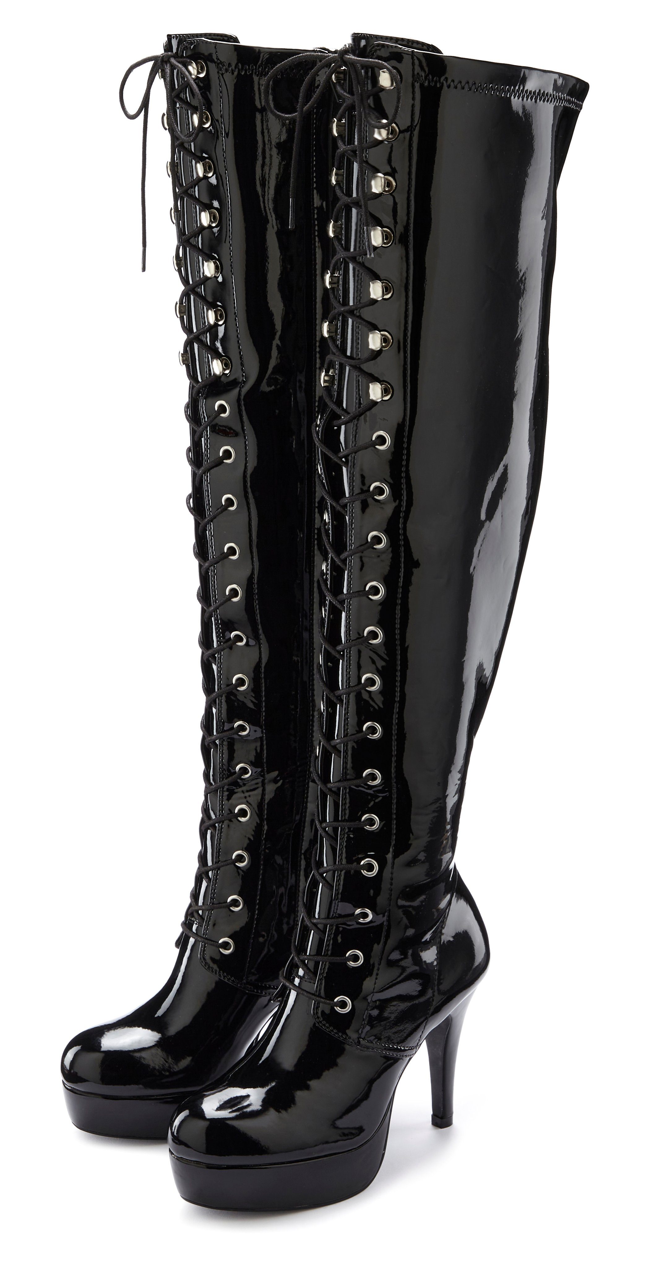 LASCANA Belle Affaire High-Heel-Stiefelette zum Schnüren günstig online kaufen
