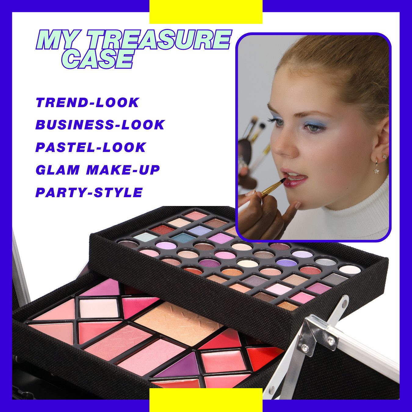 ZMILE COSMETICS Kosmetik-Koffer My Treasure Case, 113-tlg., mit veganer Formulierung – Bild 5 von 5
