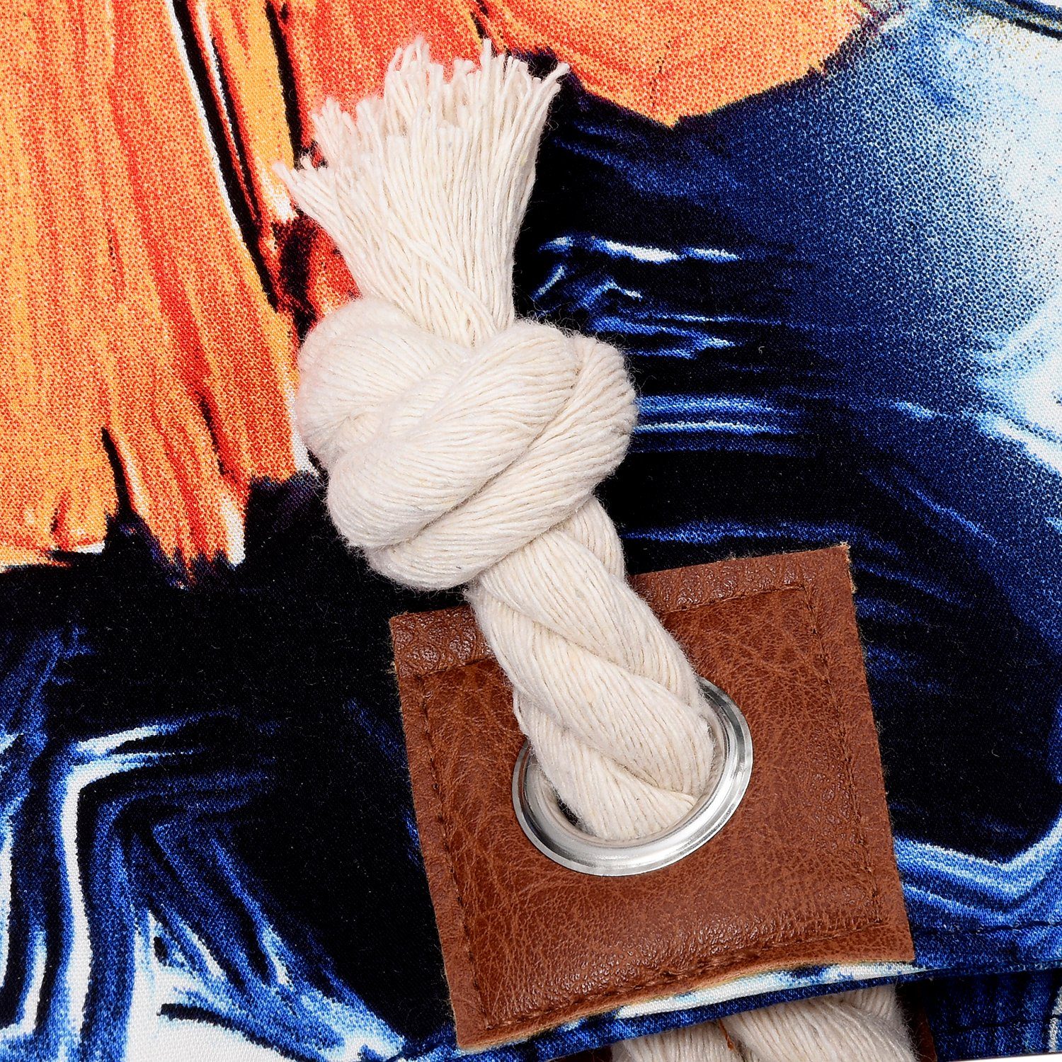 inkl. DonDon (2-tlg), Große Strandtasche Shopper mit Beutel wasserabweisende Strandtasche, Reißverschluss, kleinem aquarelle world Tasche