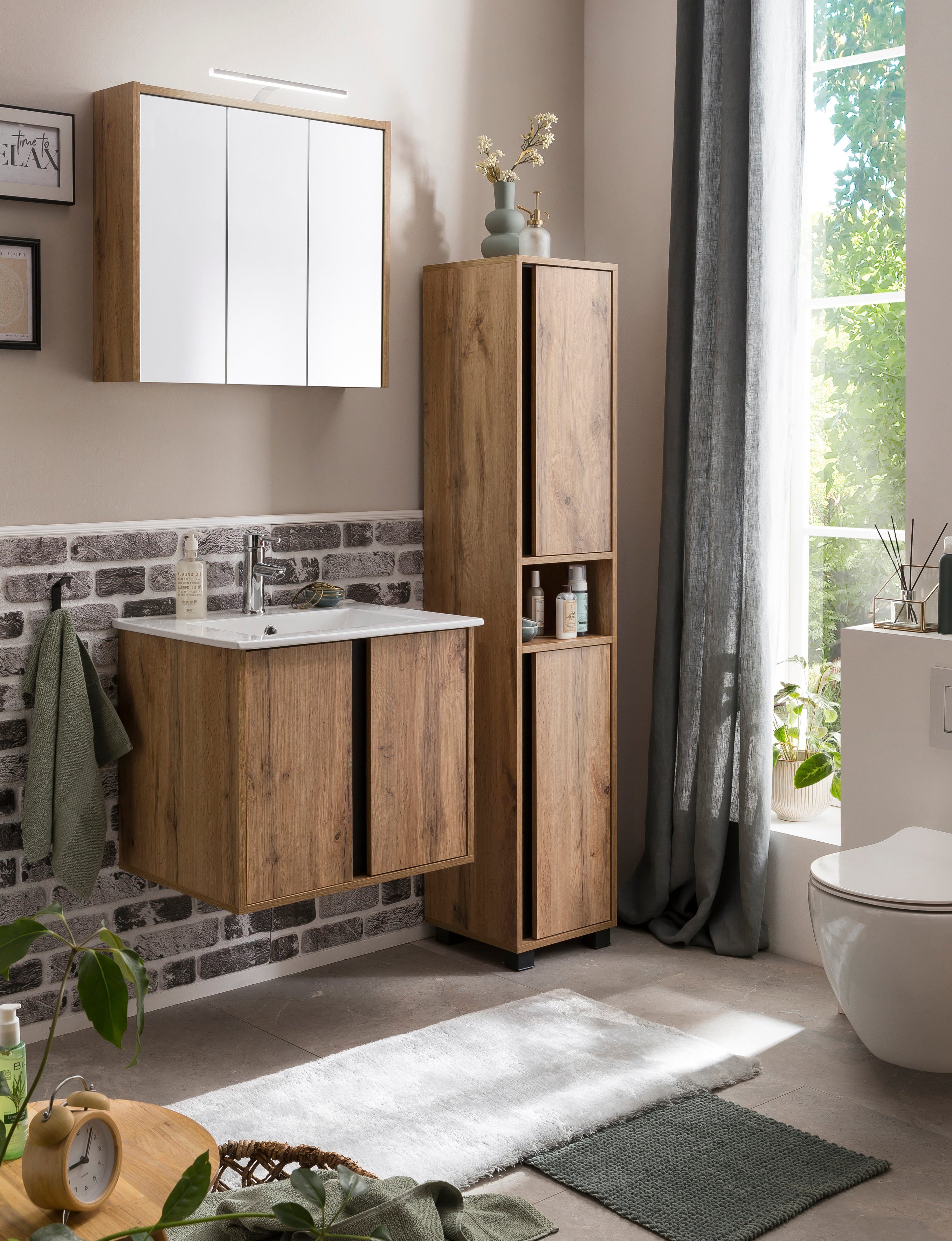 INOSIGN Waschtisch Dex (Komplett-Set), Badschrank, Badmöbel inkl. Waschbeck günstig online kaufen