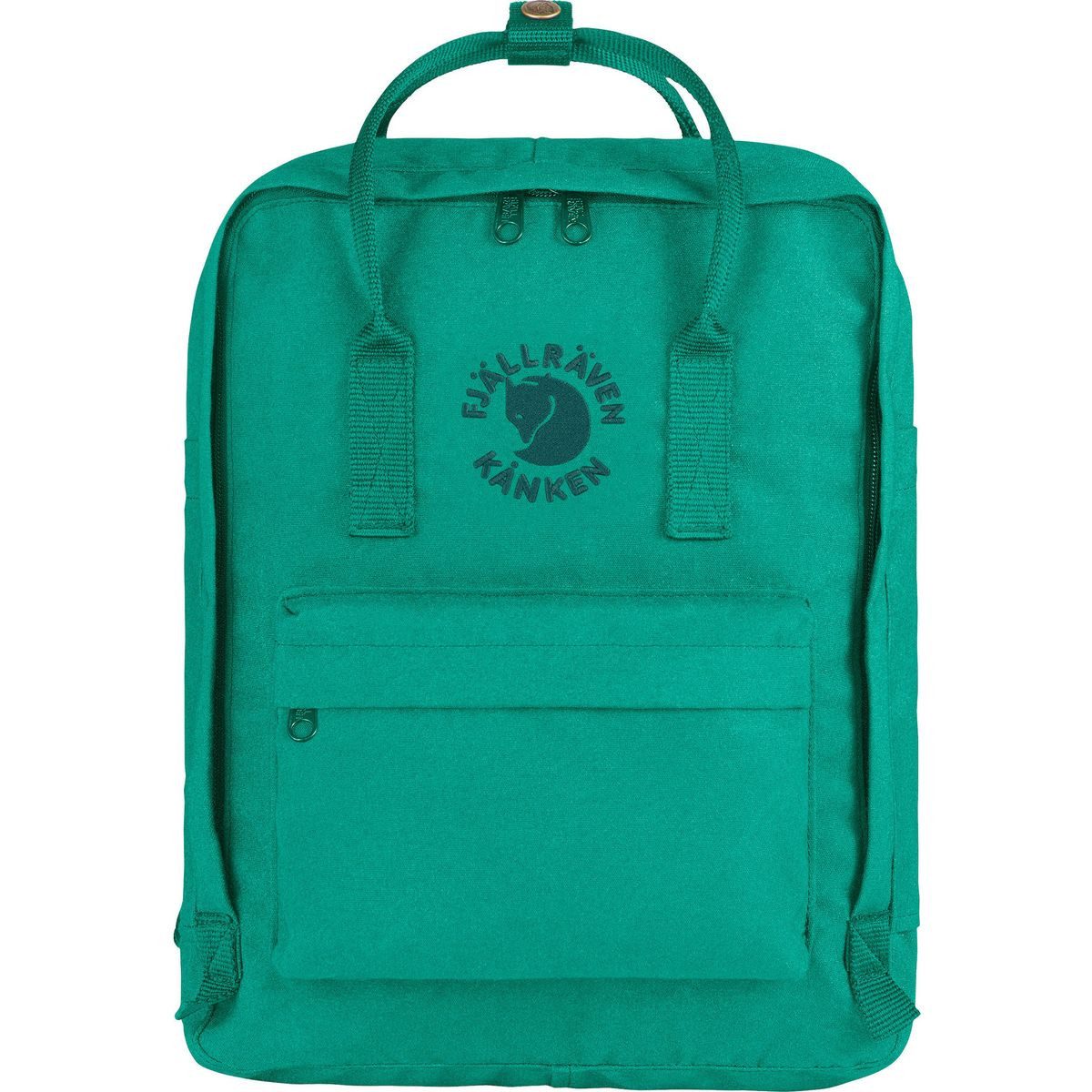 Fjällräven Tagesrucksack Re-kånken, Rucksack aus recyceltem Polyester, wasserfest, mit praktischen