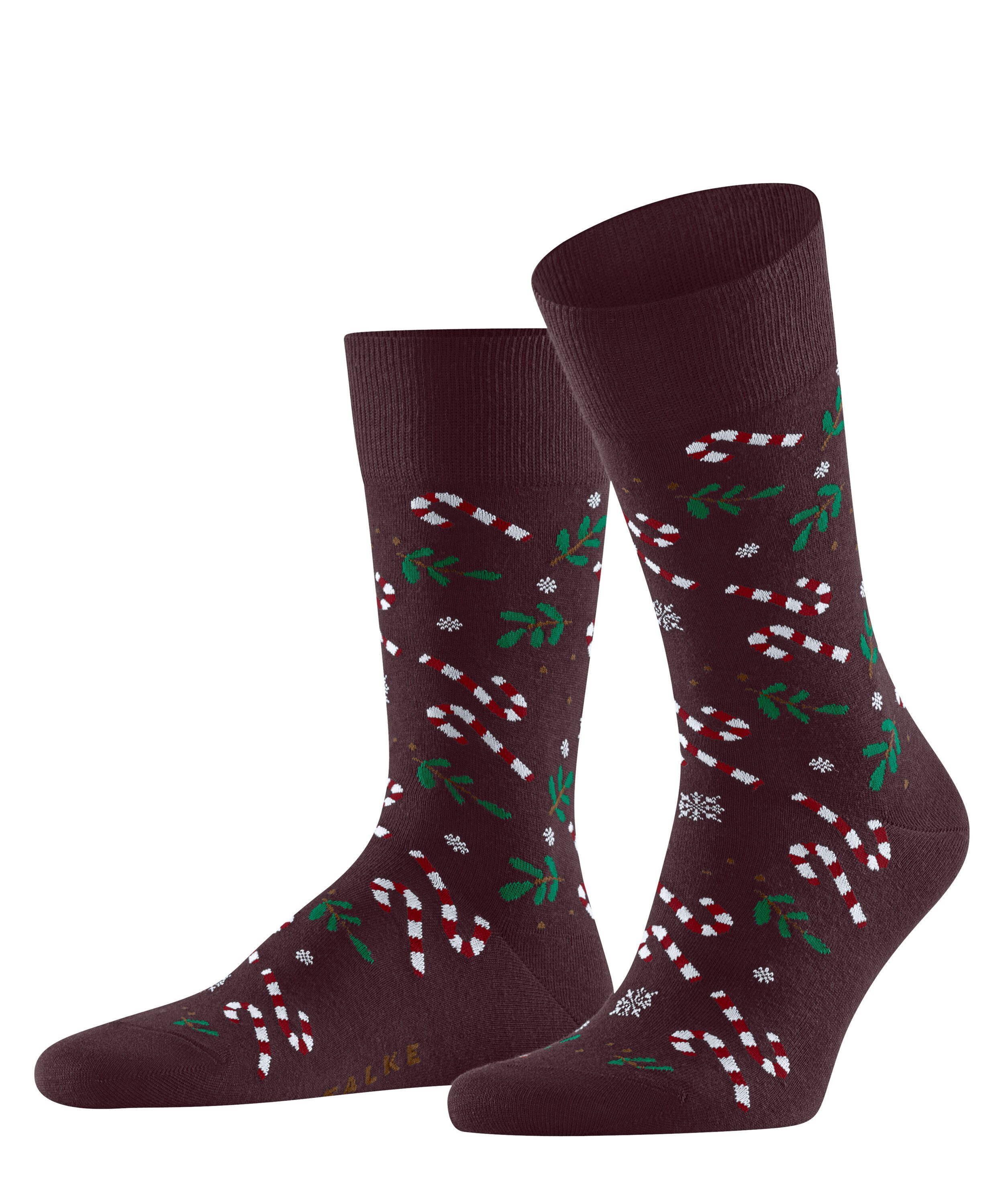 FALKE Socken Gift Blizzard (1-Paar) mit weihnachtlichem Allover-Design