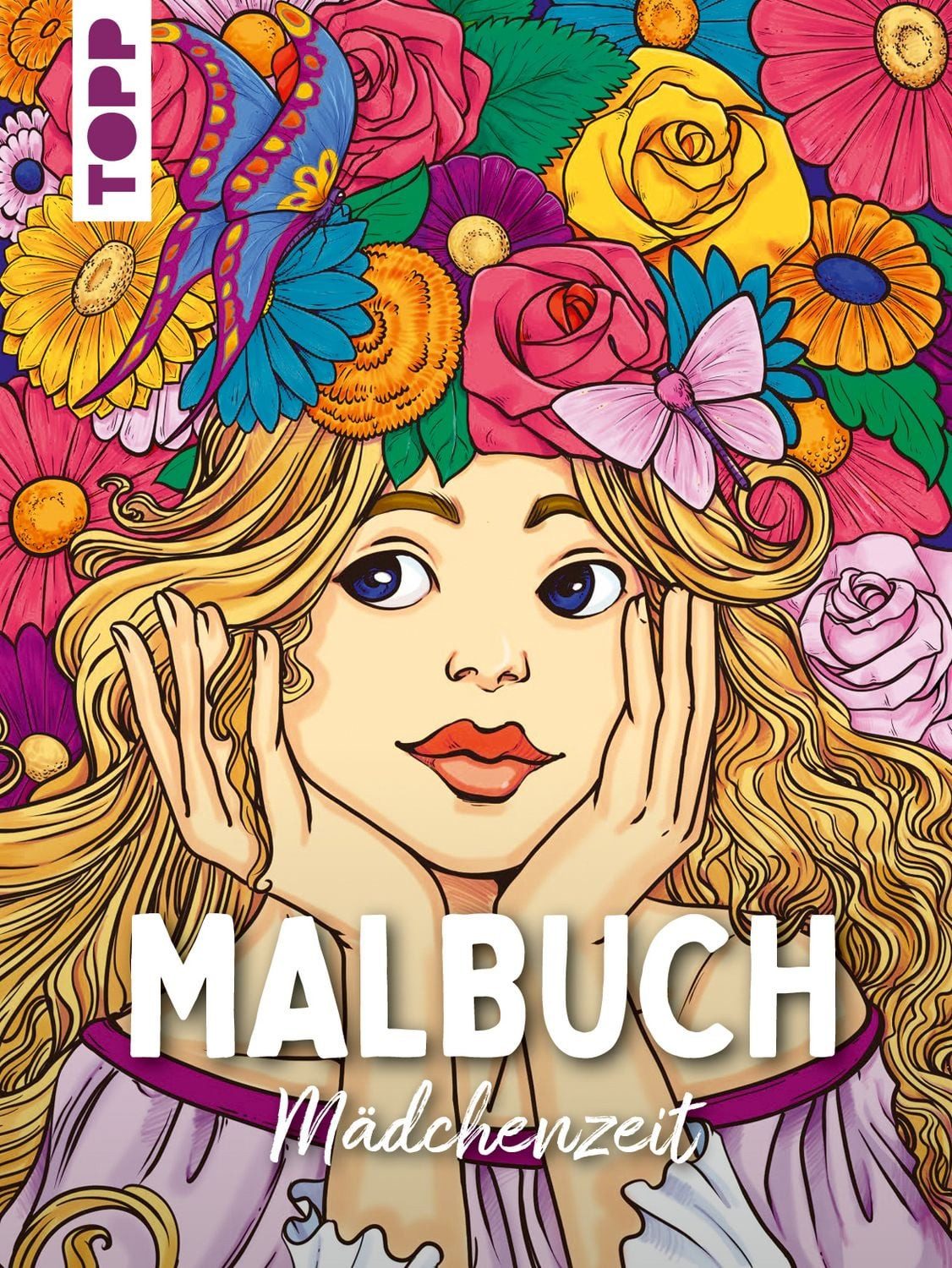 Malbuch Mädchenzeit / Sara Otterstätter