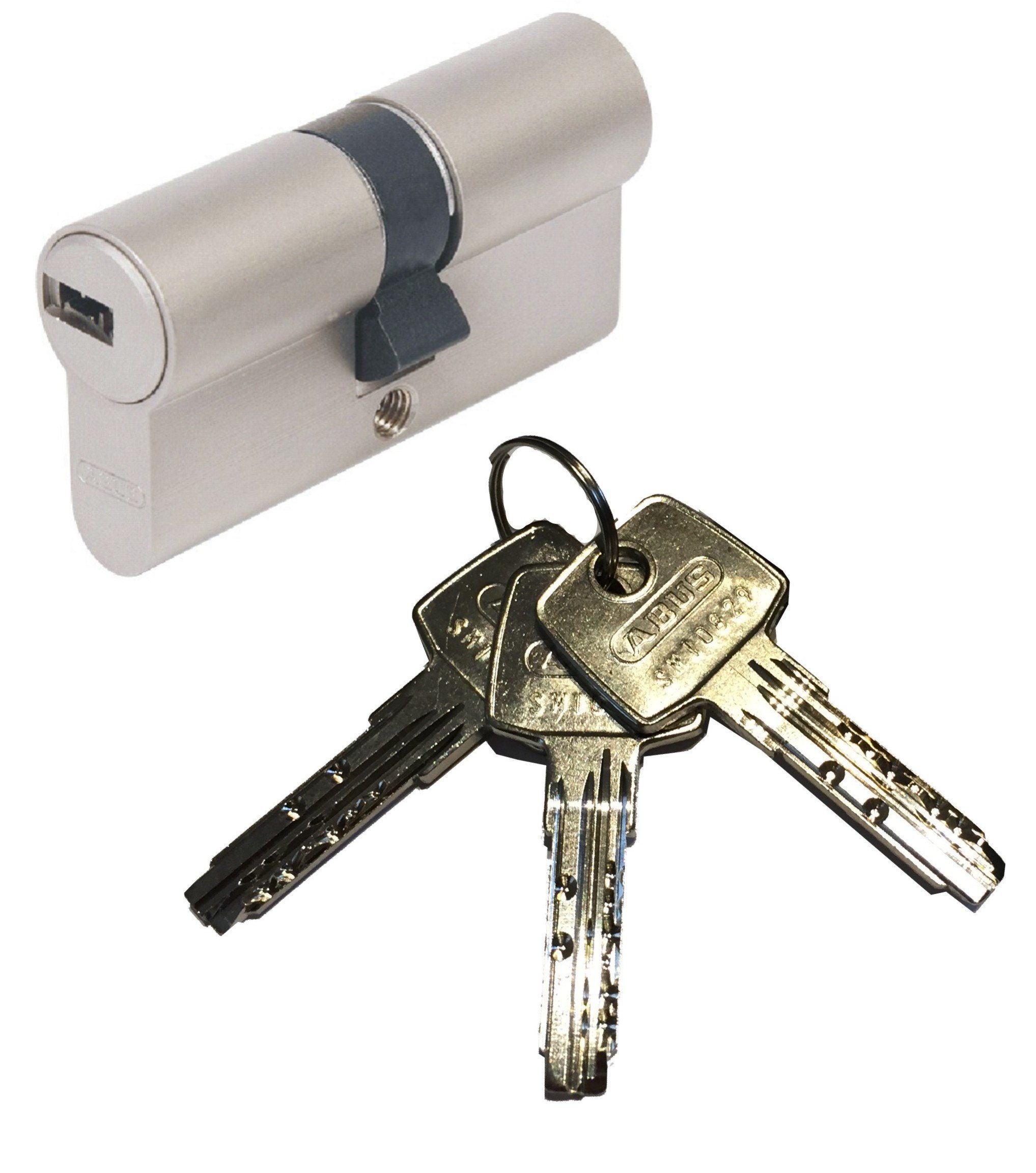 ABUS Profilzylinder ABUS EC550 Doppelzylinder versch. Längen, mit 3-10 Schlüssel, N+G, Verschiedenschließend