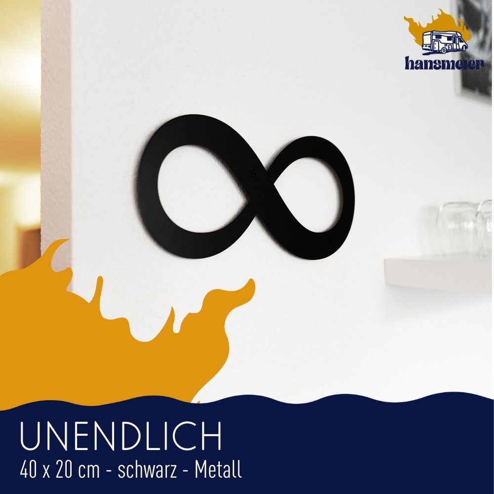 Hansmeier Wanddekoobjekt Wanddeko aus Metall, Wasserfest, günstig online kaufen