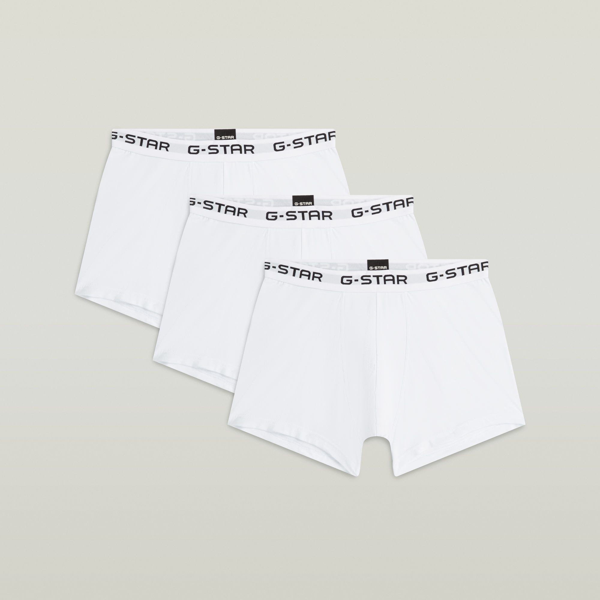 G-STAR Boxershorts ASH, 3 PACK TRUNKS (Packung, 3-St) mit Logo-Bund