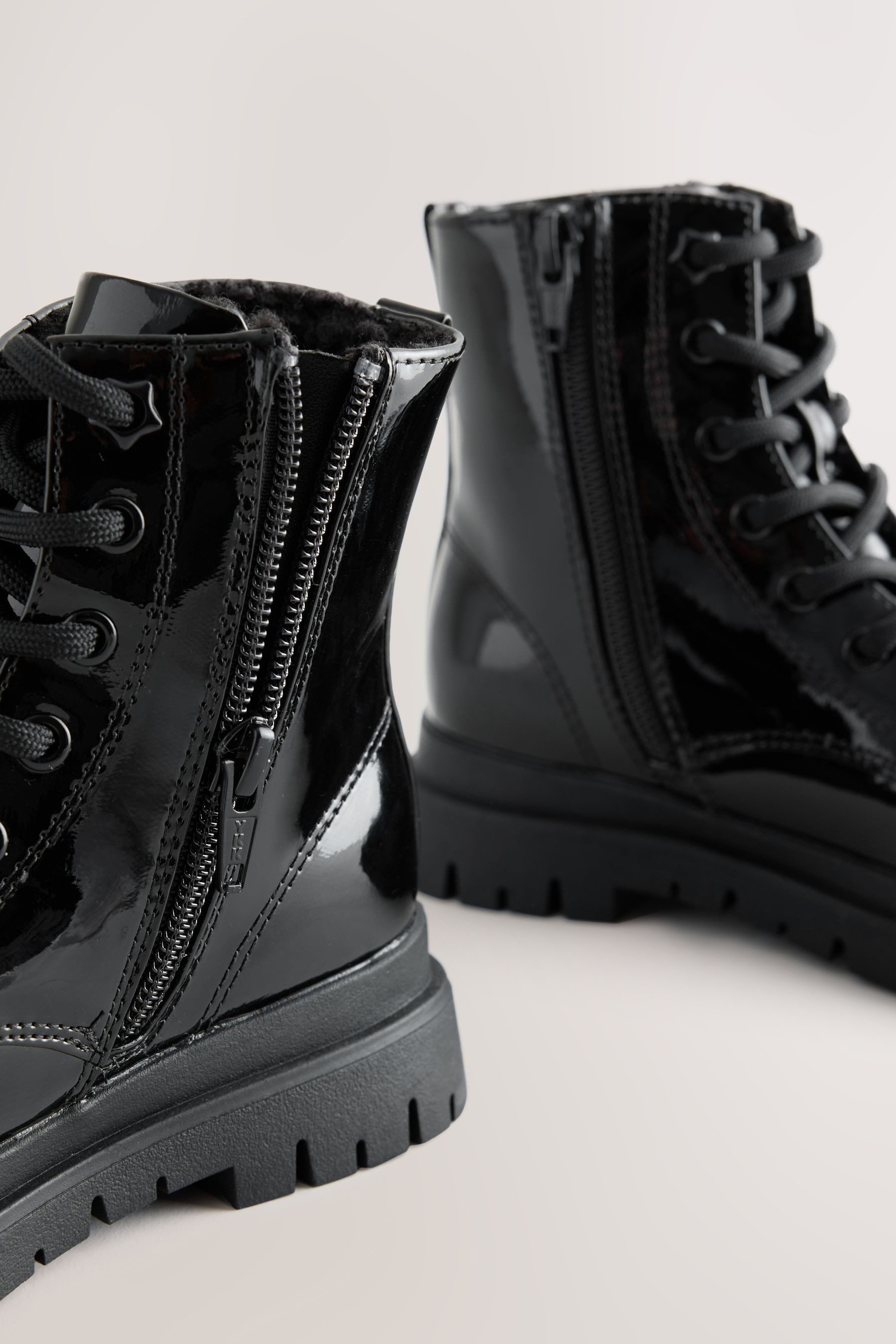 Next Warm gefütterte Schnürstiefel Schnürstiefel (1-tlg)
