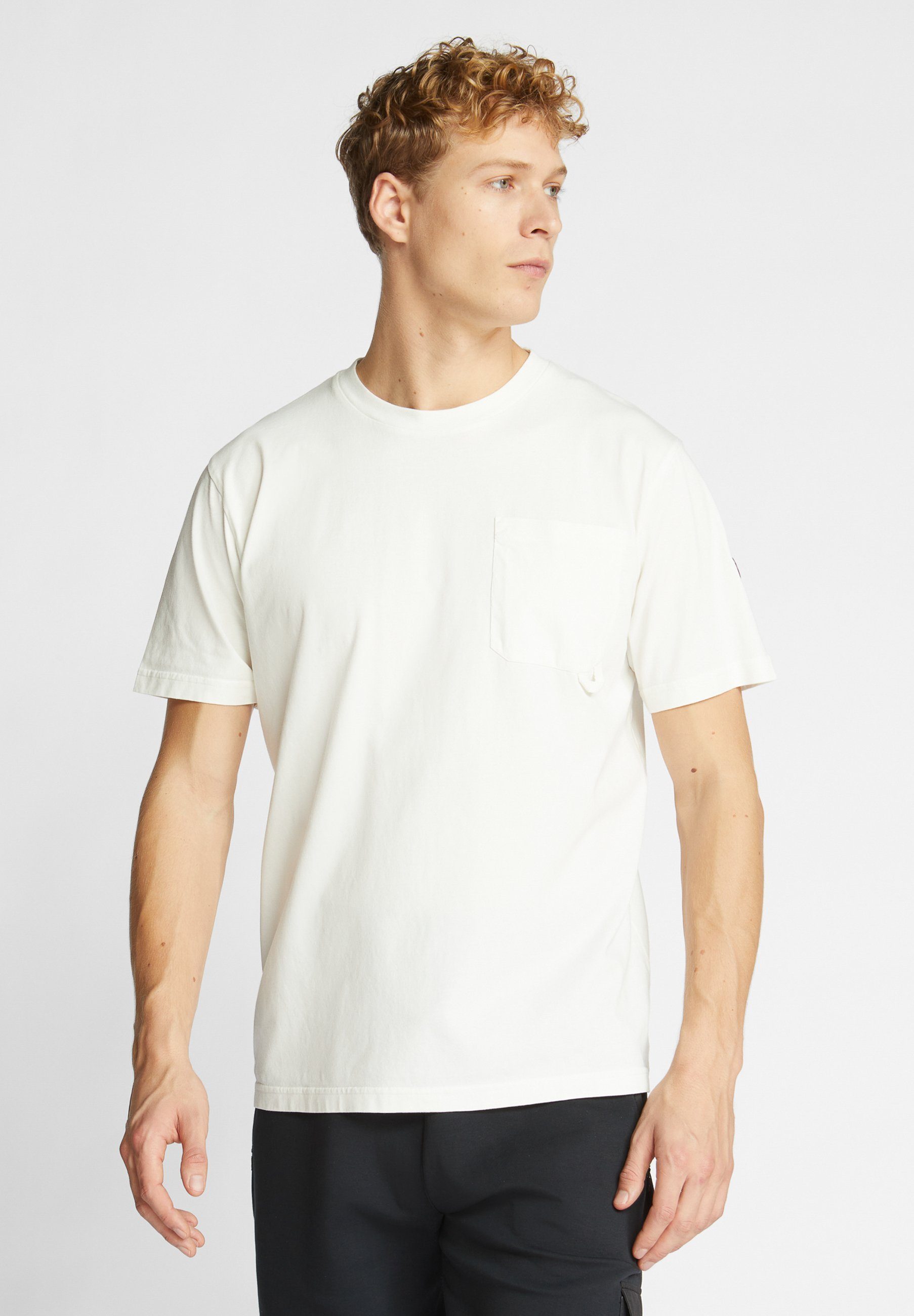 C2 T-Shirt BLANC mit kurzen Sails Ärmeln North T-Shirt