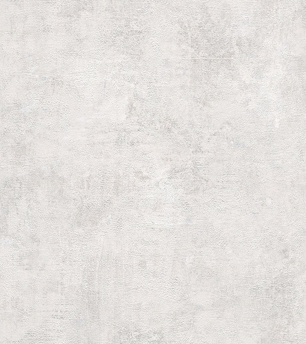 Rasch Vliestapete Rasch Selection, Unis, weiß grau 282405