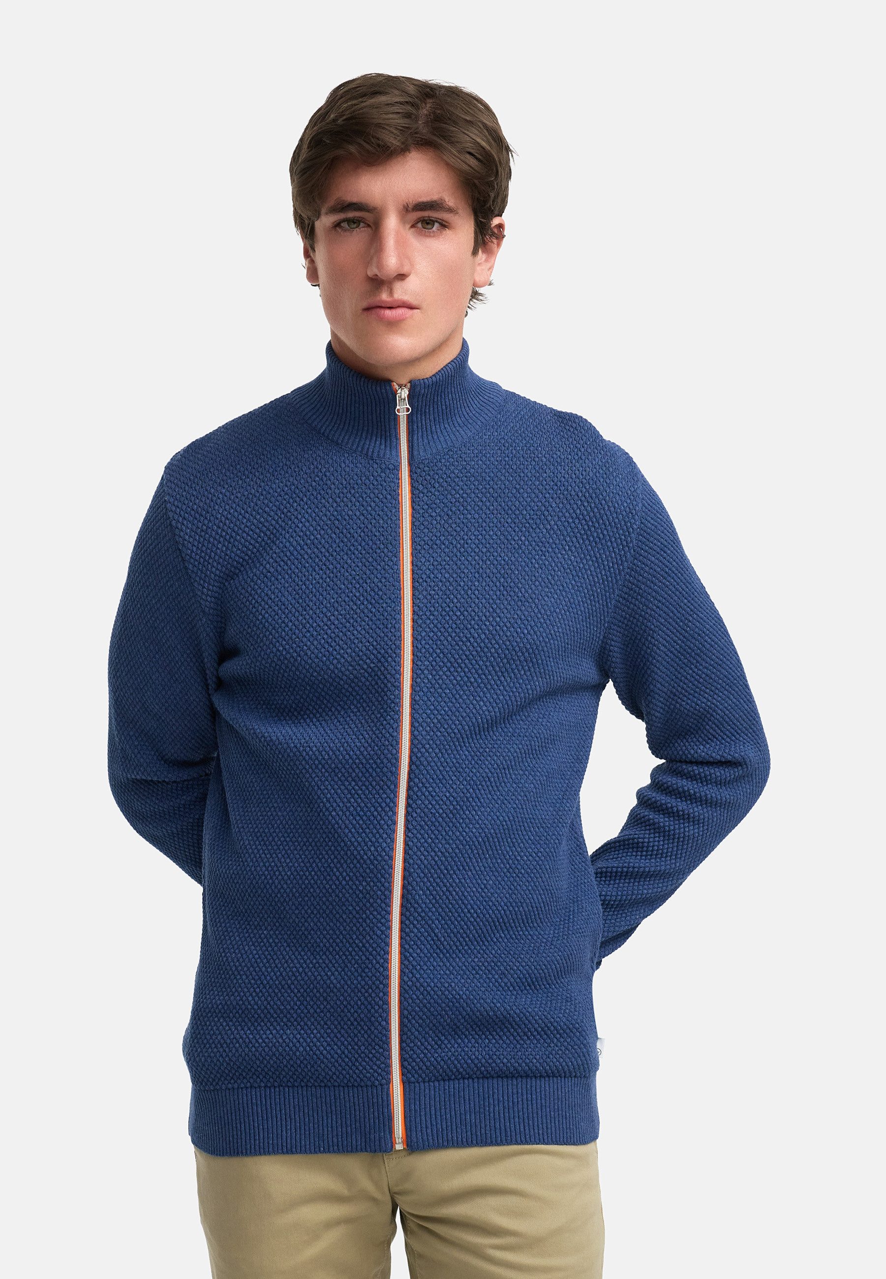 Kronstadt Sweatjacke KSErik Zip Feinstrickjacke mit günstig online kaufen