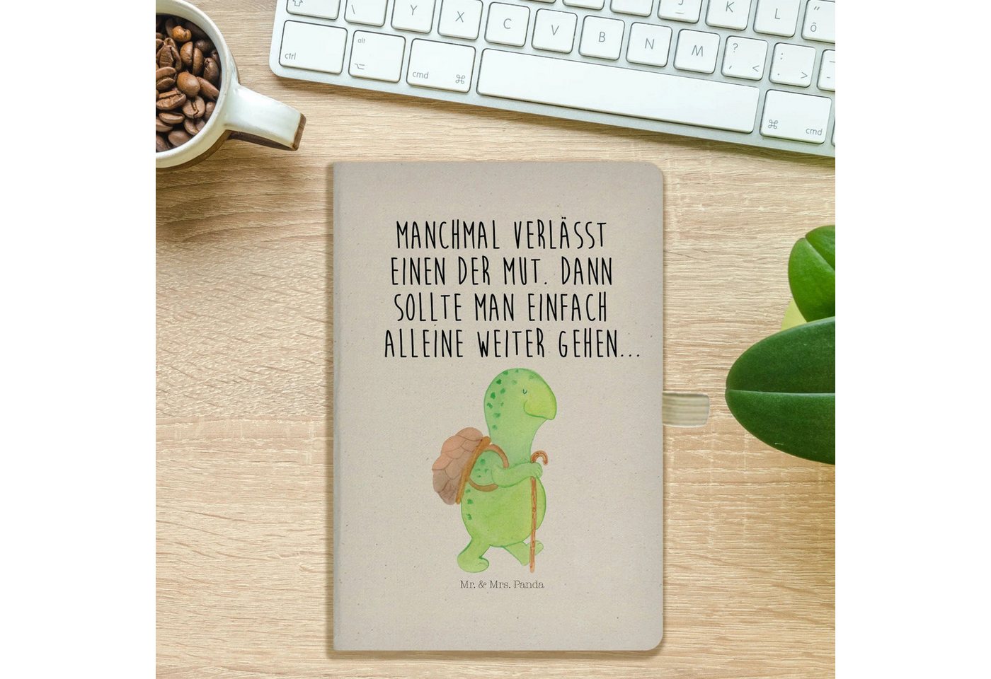 Thumbnail - Mr. & Mrs. Panda Notizbuch Schildkröte Wanderer - Transparent - Geschenk, Schildkröten, Motivati Mr. & Mrs. Panda, Umwel...