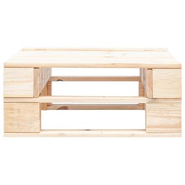 vidaXL Hocker Outdoor-Ottomane Paletten Holz (1 St)