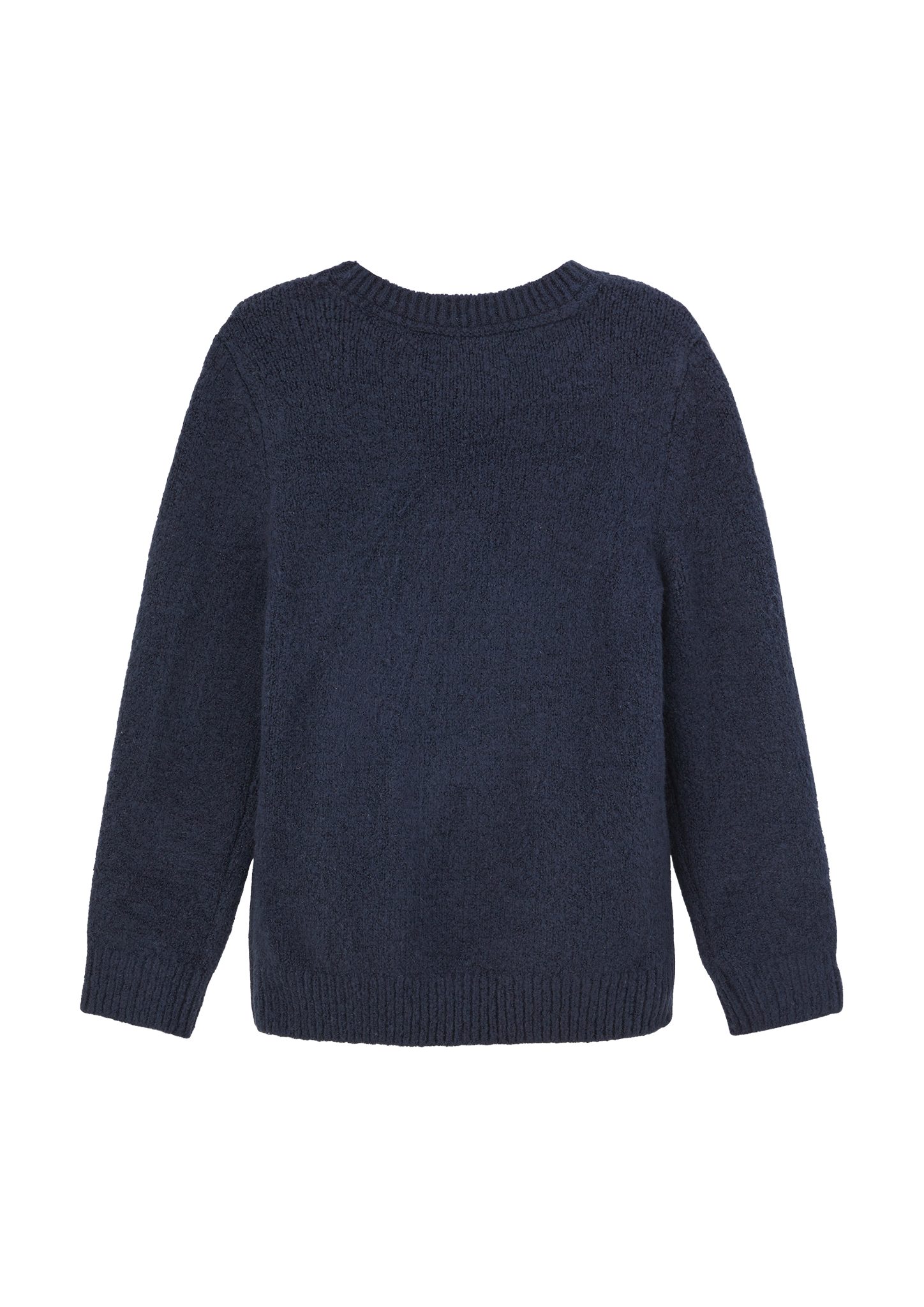 s.Oliver Einhornmotiv mit Pullover navy Applikation Strickpullover