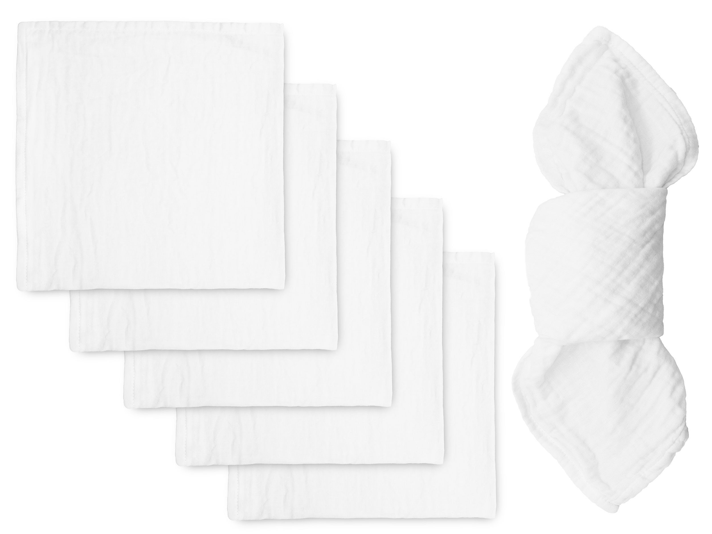 ZOLLNER Stoffserviette, (Spar-Set, 6 St), 50 x 50 cm, 100% Baumwolle, bügelfrei, extra weich