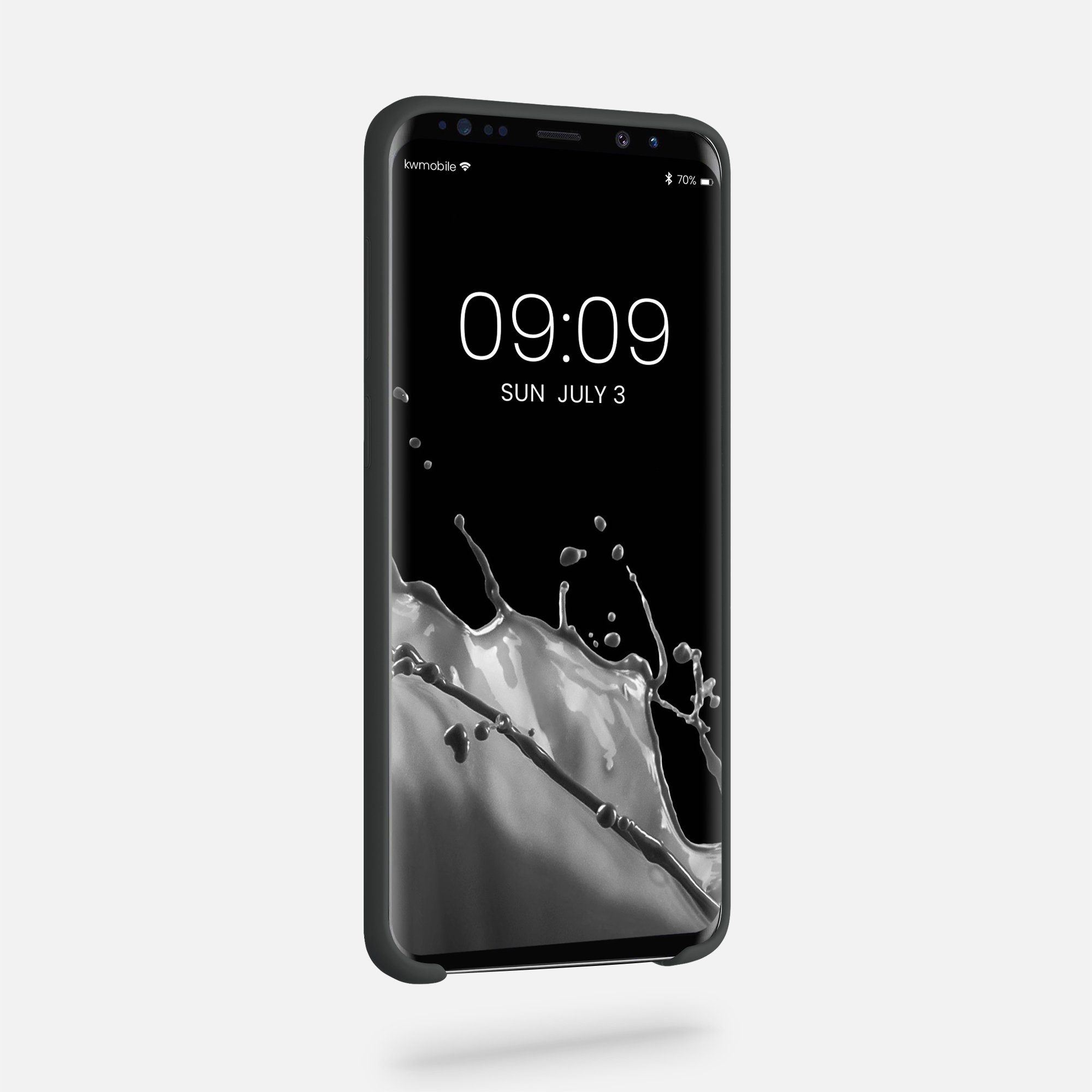 kwmobile Handyhülle Handyhülle für Samsung Galaxy S9 Plus Hülle, Weiches Handy Silikon Case - Schutzhülle Cover