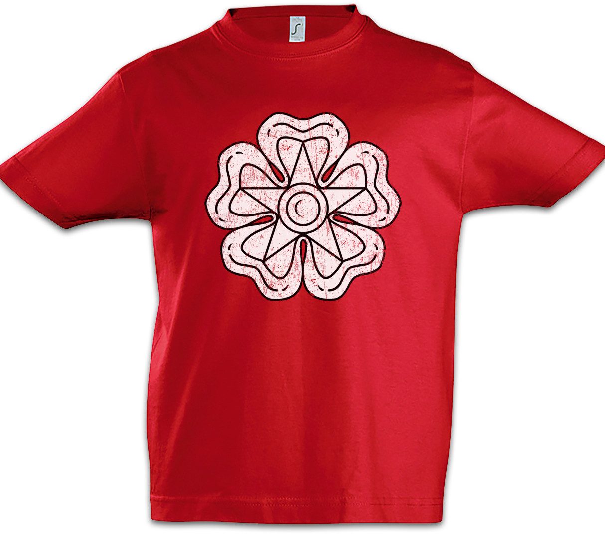 Print-Shirt Jacobite Flag Kinder T-Shirt William Wallace Schottland Scotland Flag