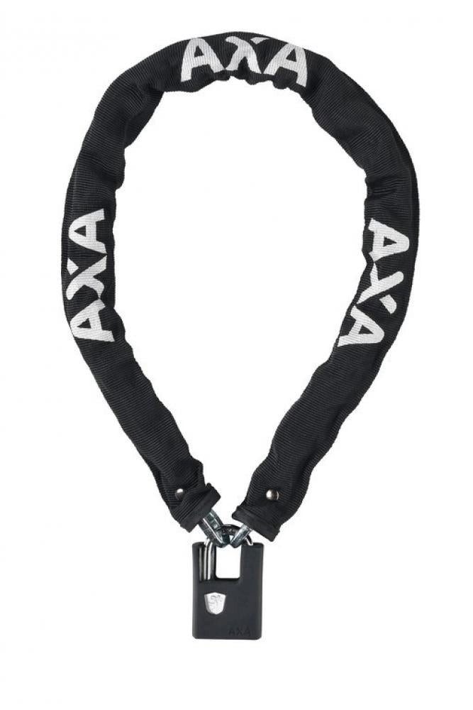 AXA Rahmenschloss Axa Kettenschloss Clinch CH85 Plus Länge 85 cm Stärke 6,0 mm schwarz