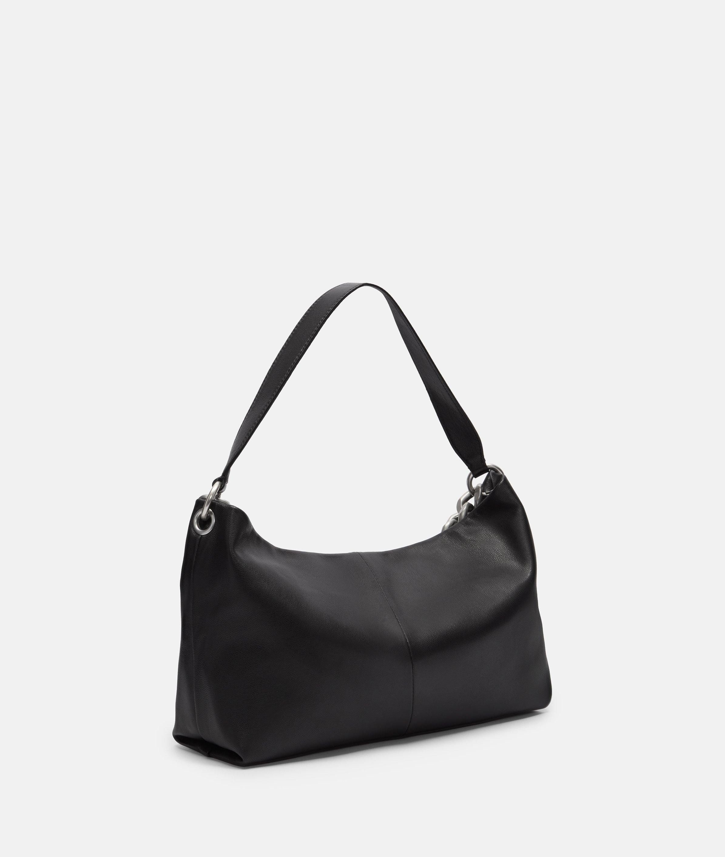Liebeskind Berlin Schultertasche Mira Hobo M, Geräumige Hobo-Bag aus Leder