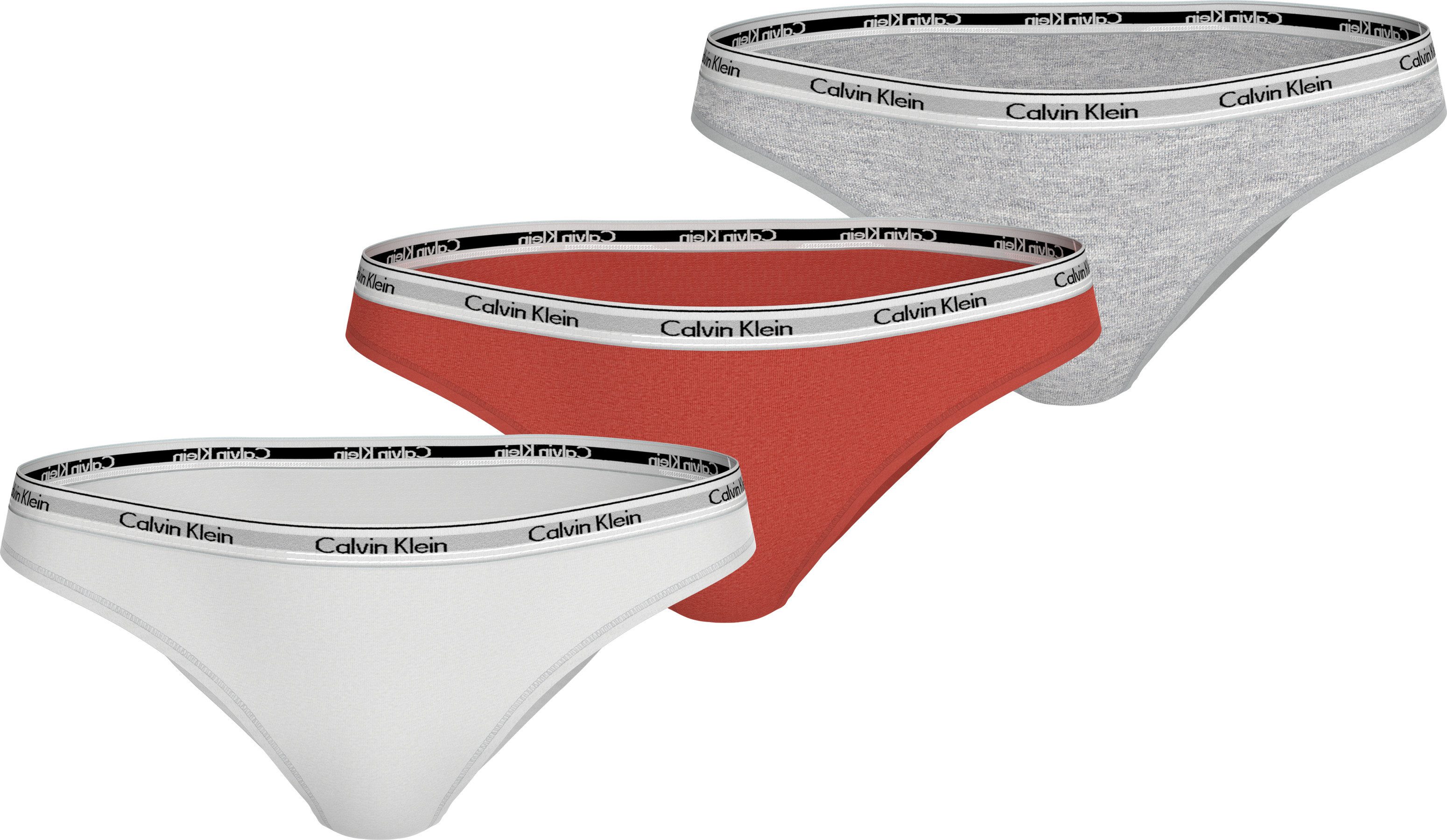 Calvin Klein Underwear Bikinislip 3 PACK BIKINI (LOW-RISE) (3-St) Low Rise günstig online kaufen