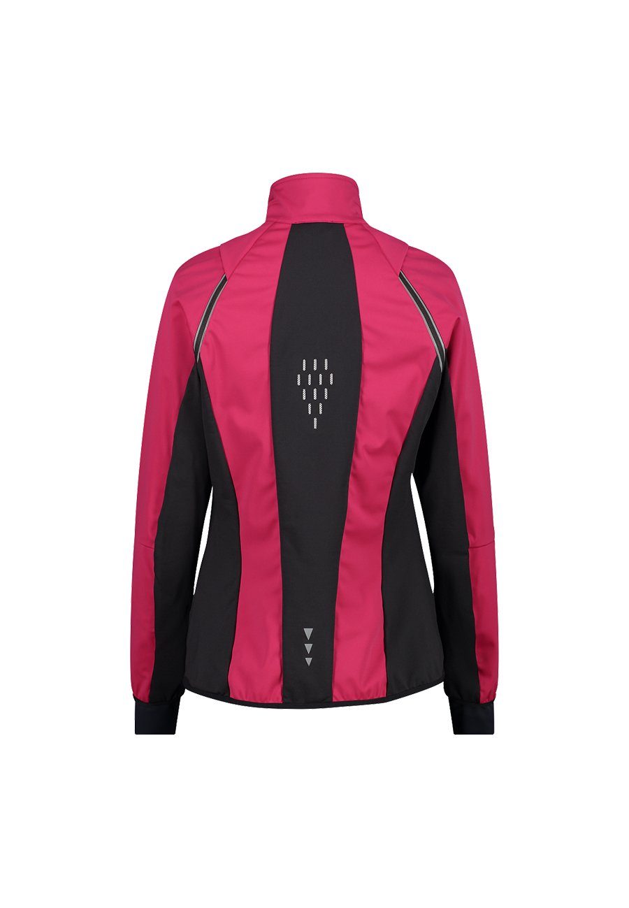 30A22 CMP Softshell Hybridjacke CMP Jacke Detchable Sleevess pink Damen