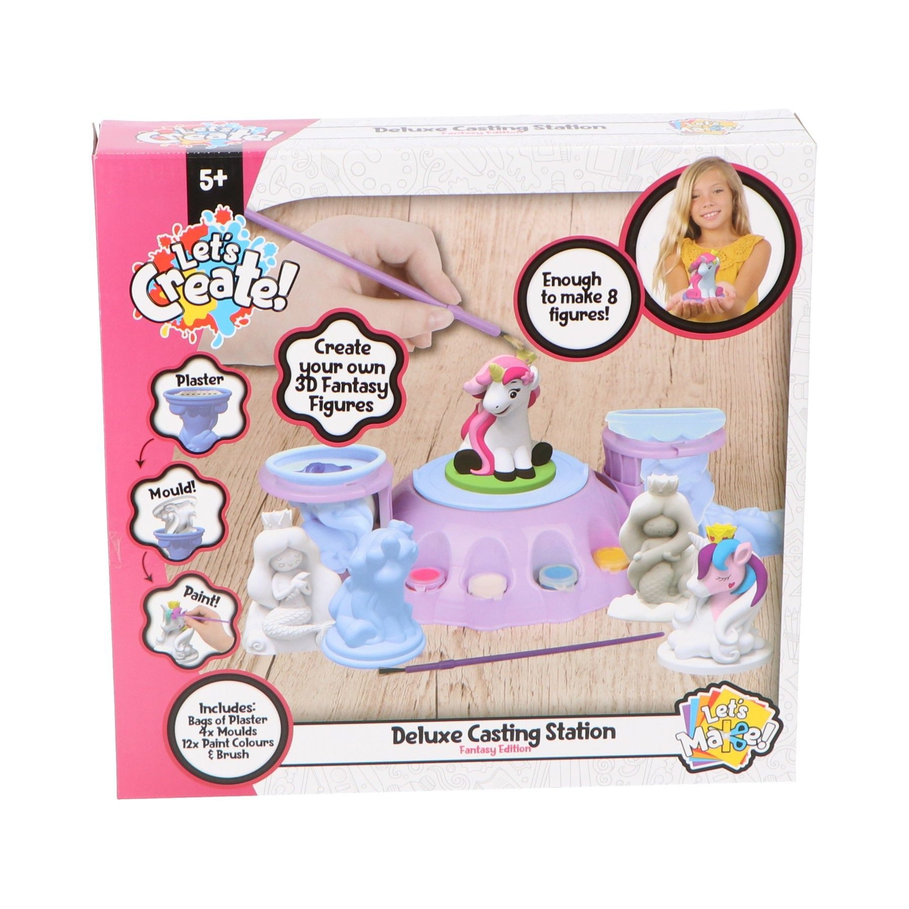 COFI 1453 Kreativset Deluxe-Gießstation Hobbyset Kreatives Spielzeug Gips G günstig online kaufen