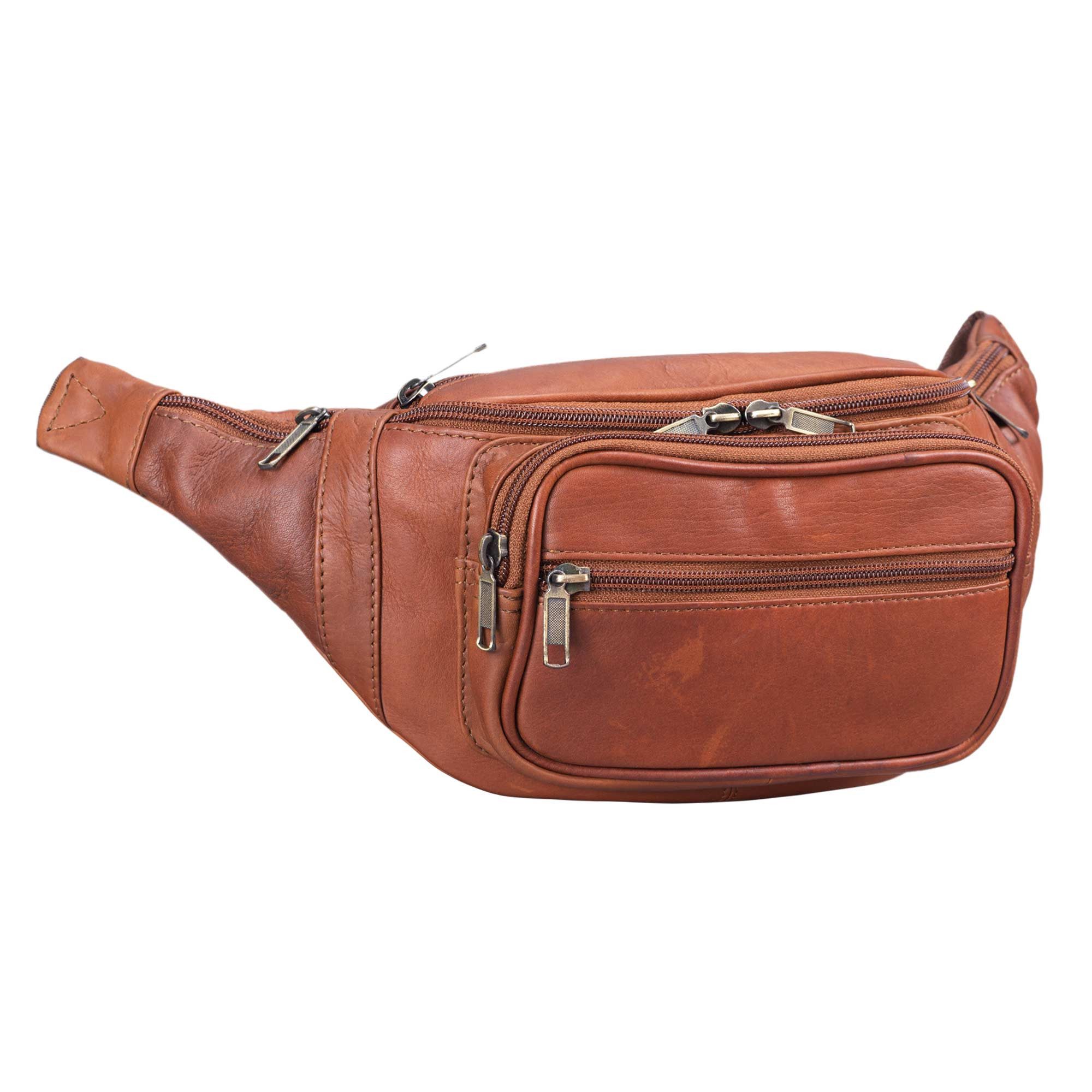 STILORD Bauchtasche Bauchtasche "Maverick" Gürteltasche Weiches Leder