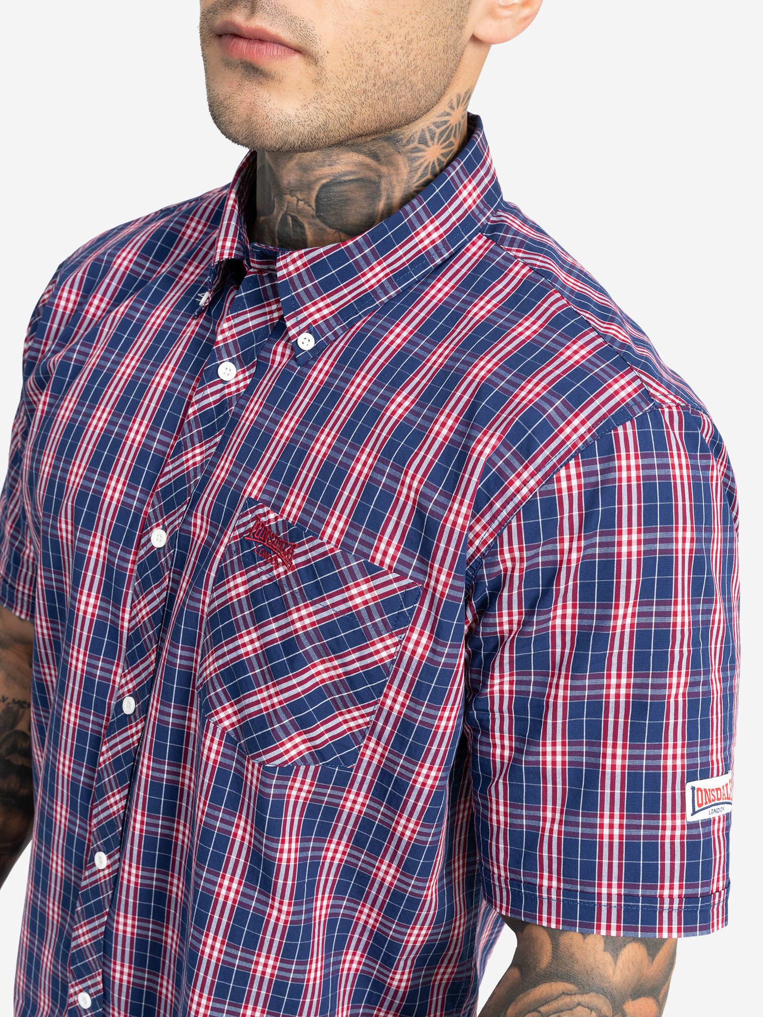 Lonsdale Kurzarmhemd BRIXWORTH (1-tlg)