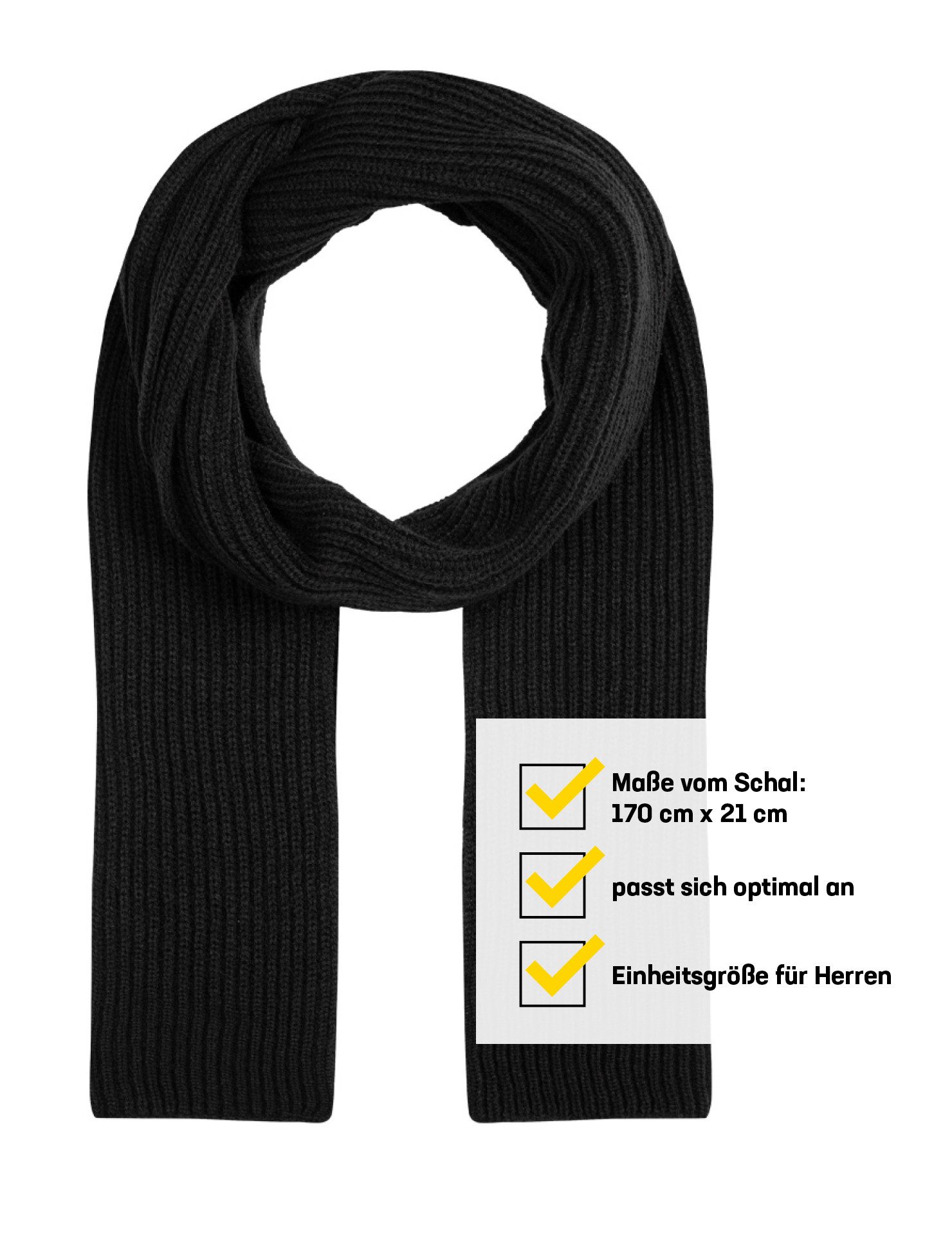 LEANDRO LIDO Strickmütze LEANDRO LIDO "Epomeo" Herren Winterset 3-teilig optimal für kalte Tage