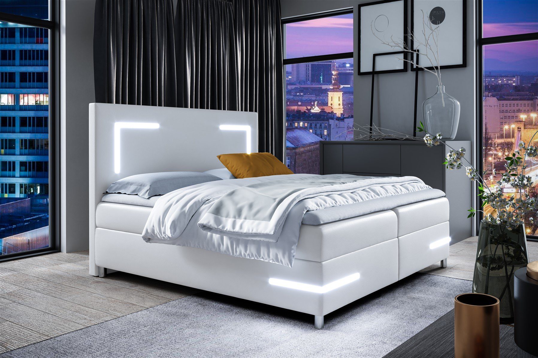 Fun Möbel Boxbett Schlafzimmerbett ARIANO in günstig online kaufen