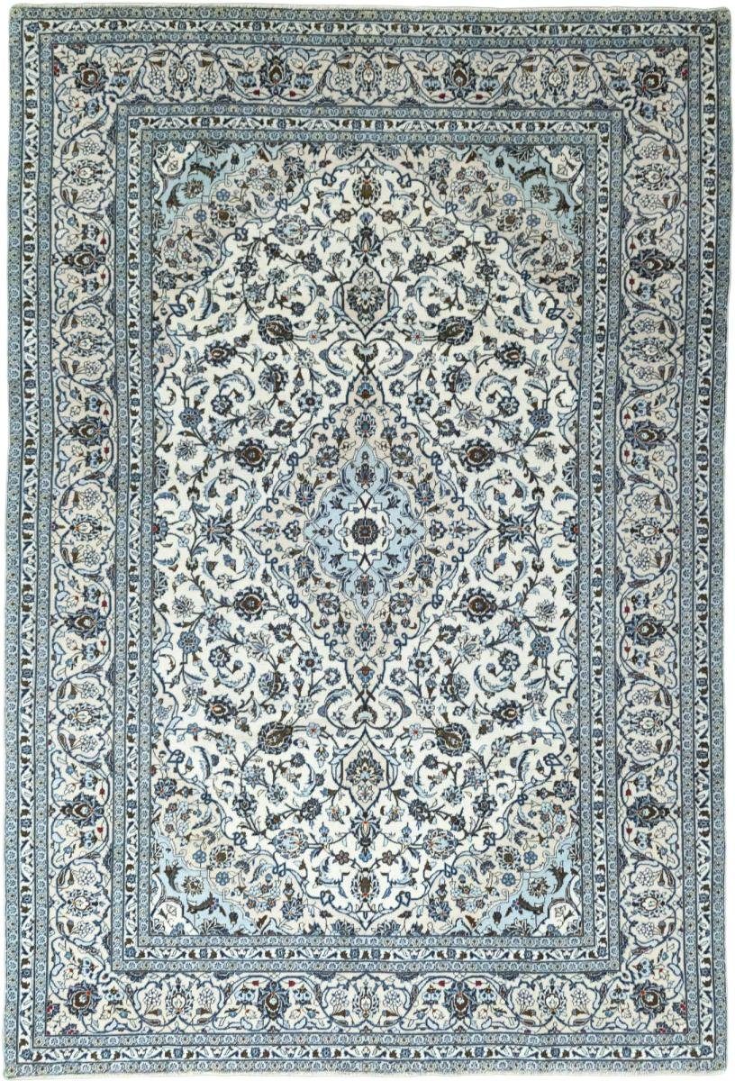 Orientteppich Keshan 246x358 Handgeknüpfter Orientteppich / Perserteppich, Nain Trading, rechteckig, Höhe: 12 mm