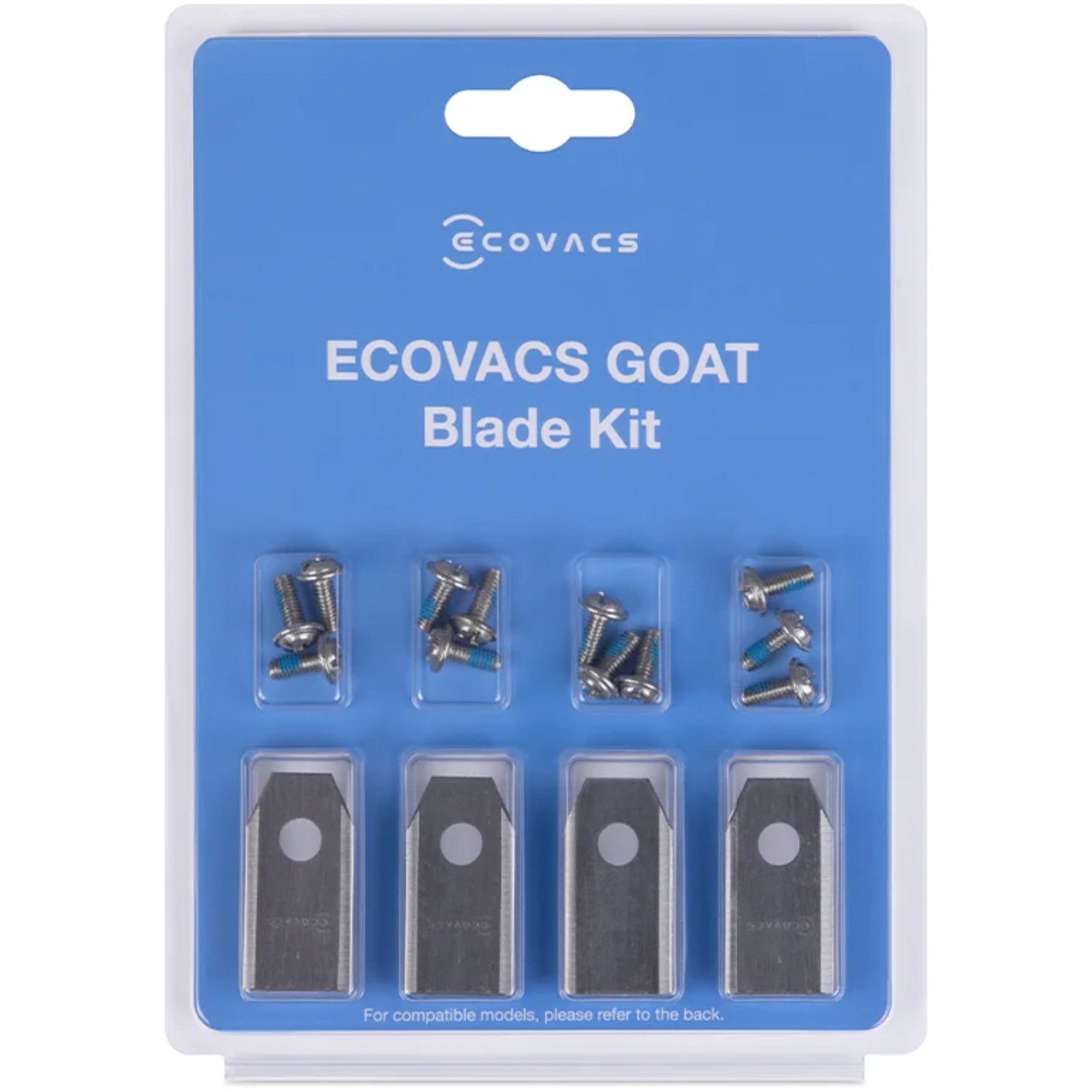 ECOVACS Rasenmähermesser Ecovacs Ersatzmesser-Satz für Mähroboter GOAT schwarz