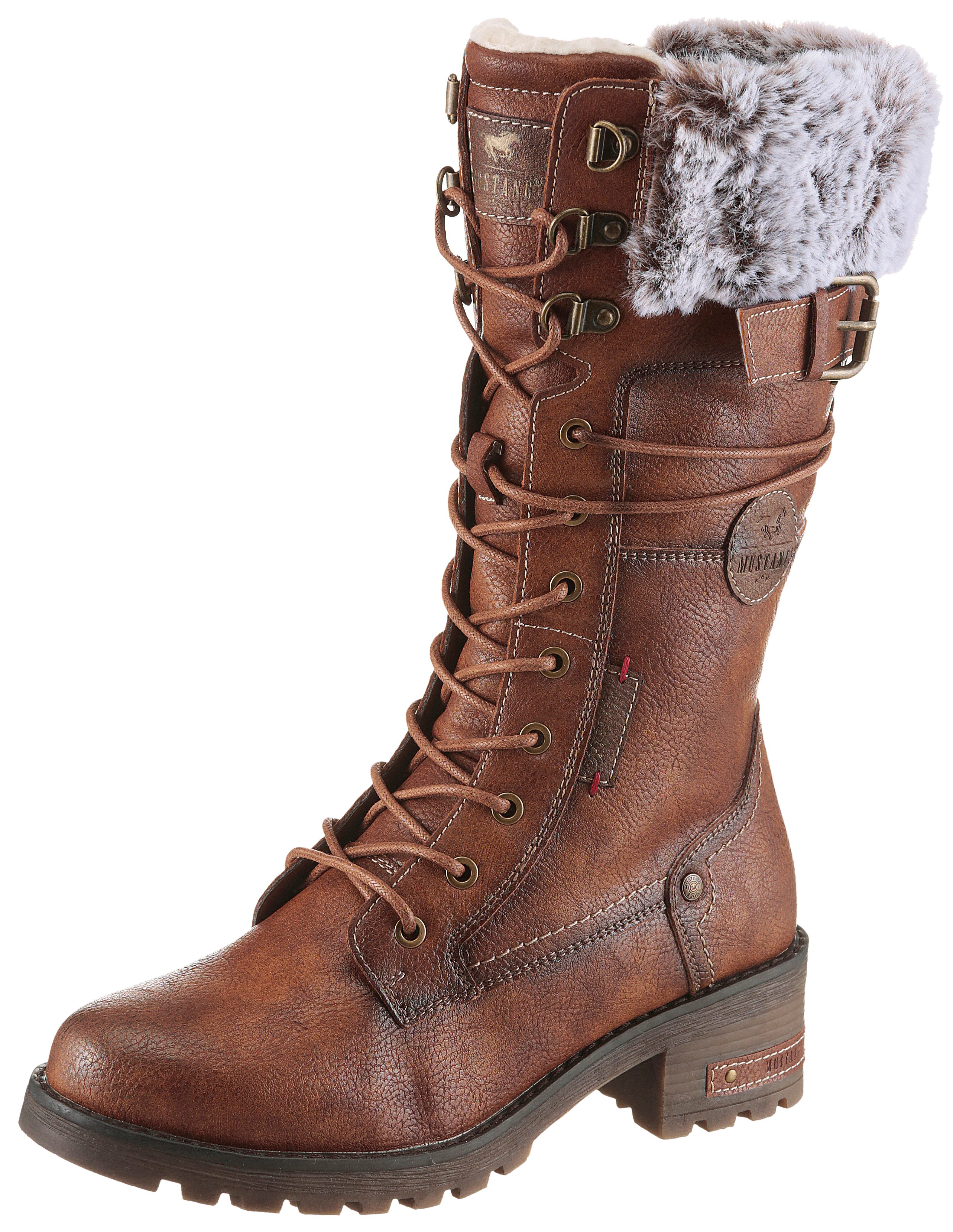 Mustang Shoes Haukea Winterstiefel Snowboots, Winterstiefel mit TEX-Membran günstig online kaufen