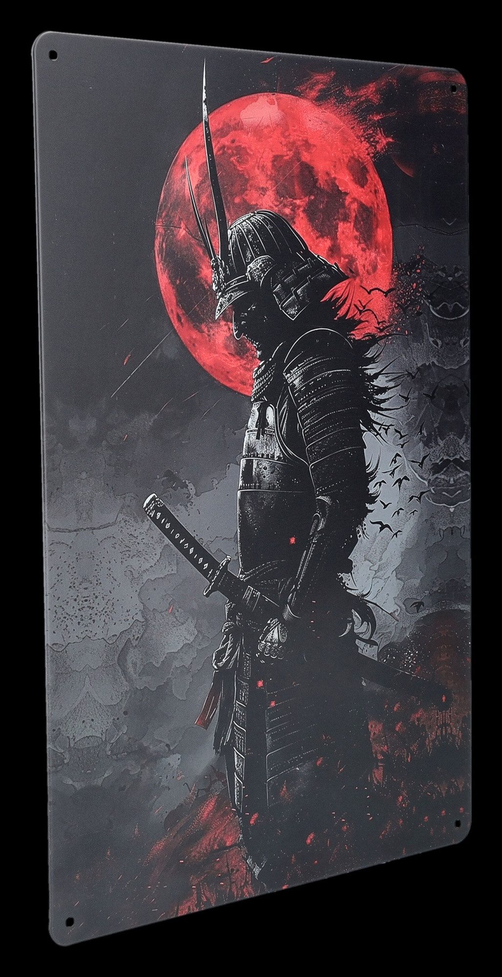 Figuren Shop GmbH Wanddekoobjekt Samurai Blechschild günstig online kaufen