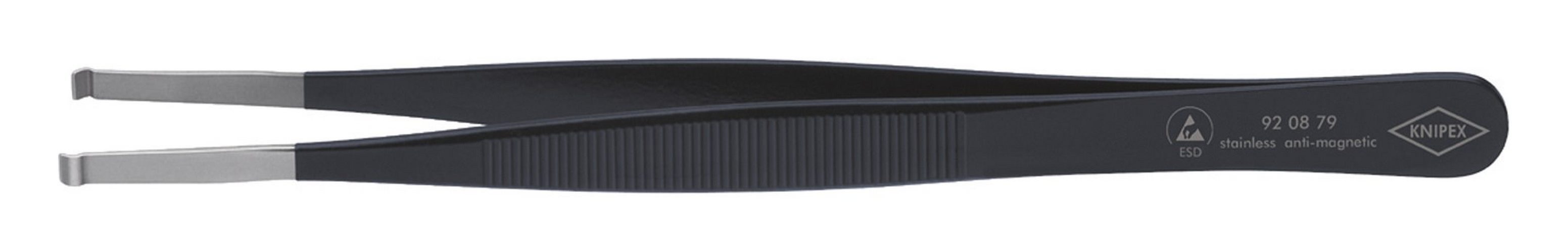 Knipex Pinzette, ESD 120 mm schwarz