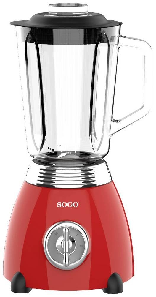 Sogo Standmixer SOGO Human Technology Standmixer Rot (metallic)