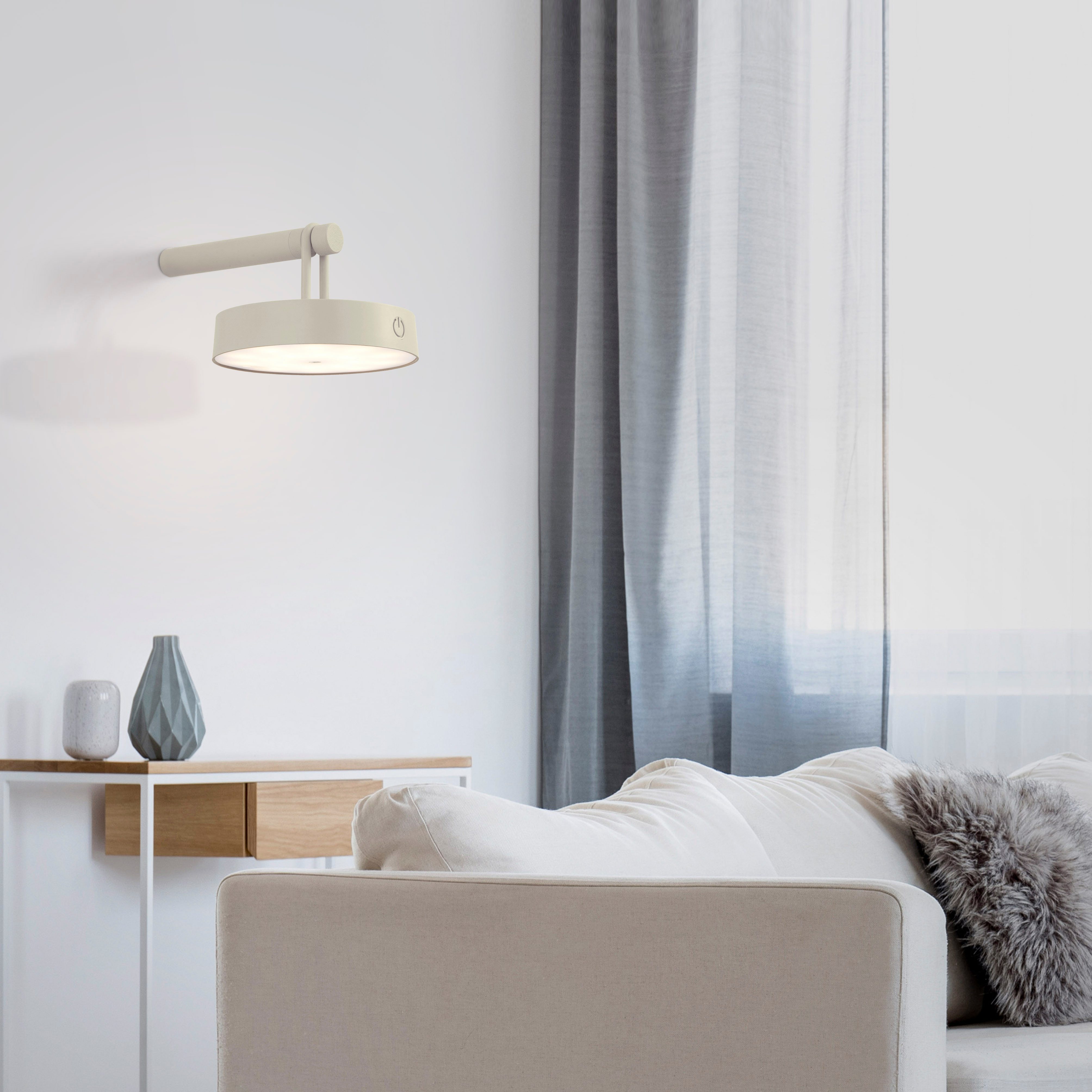 JUST LIGHT Wandleuchte ARMA, Dimmfunktion, LED günstig online kaufen