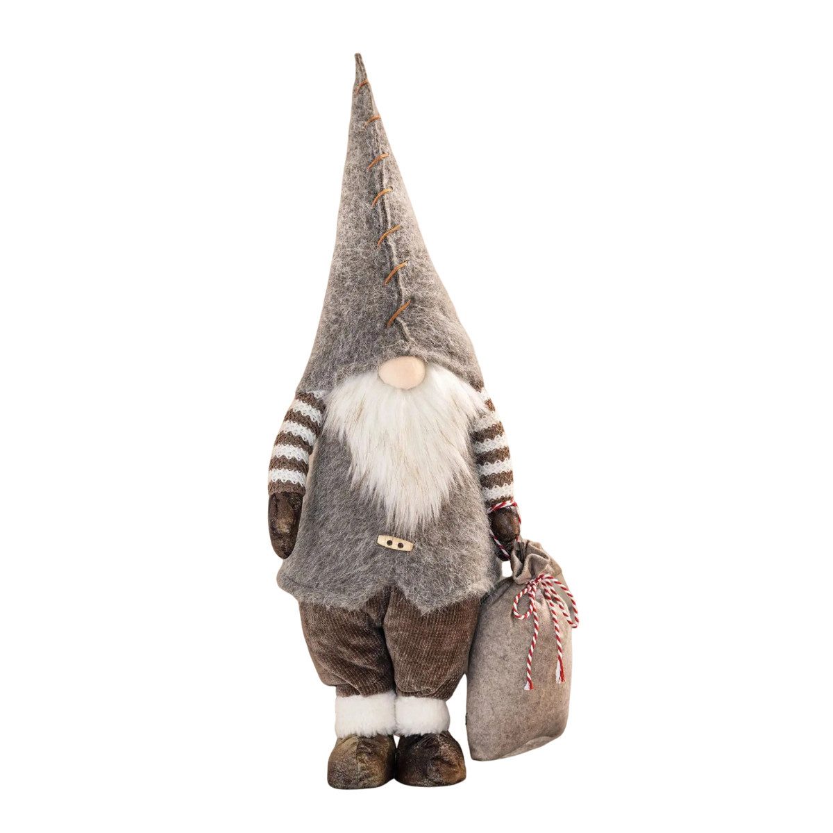 Home-trends24.de Бес Geschenk Sack Weihnachten Deko Бес Figur groß 63 cm
