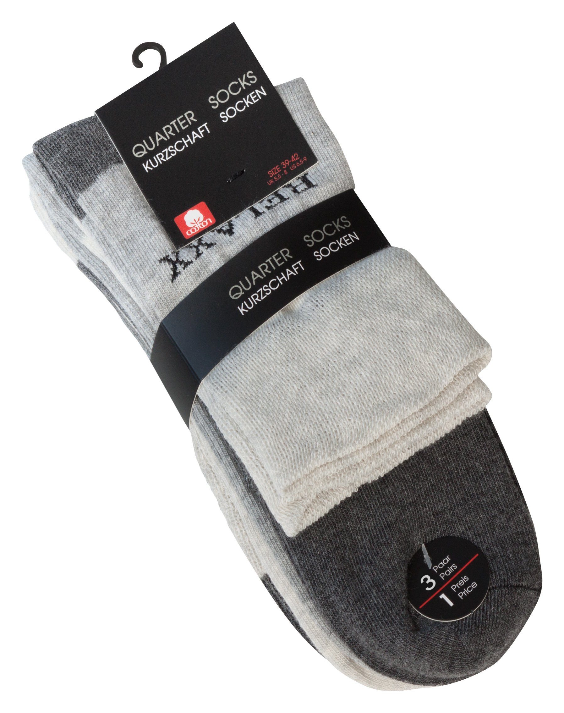 Cotton Prime® Socken (6-Paar) Ohne Gummibund günstig online kaufen