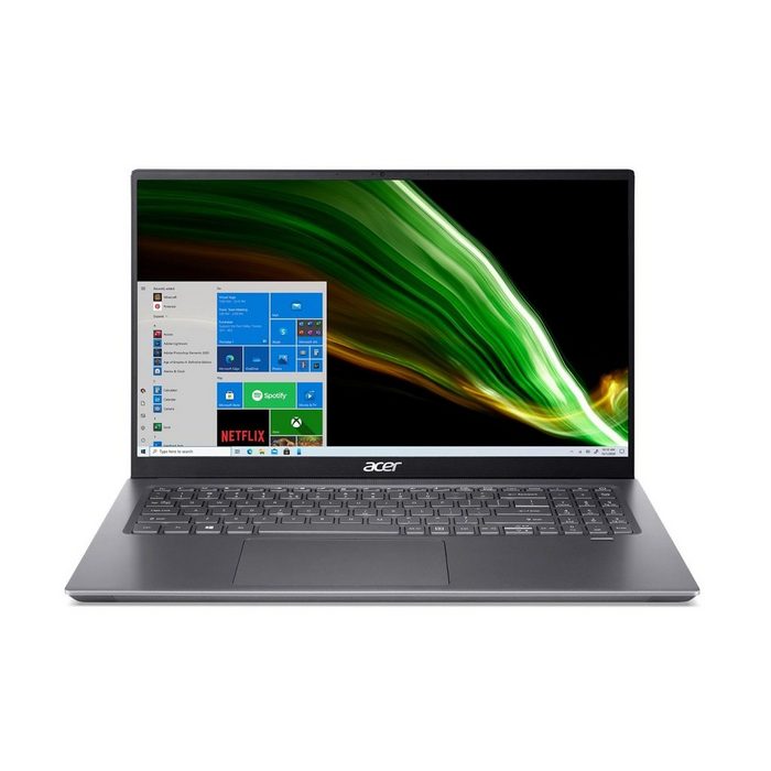 Acer Swift X SFX16-51G-5388 16.1&quot;/i5-11320/16/512SSD/RTX3050/W11 Notebook (40.9 cm/16.1 Zoll Intel® Core™ i5 i5-11320H NVIDIA GeForce RTX 3050 512 GB SSD)